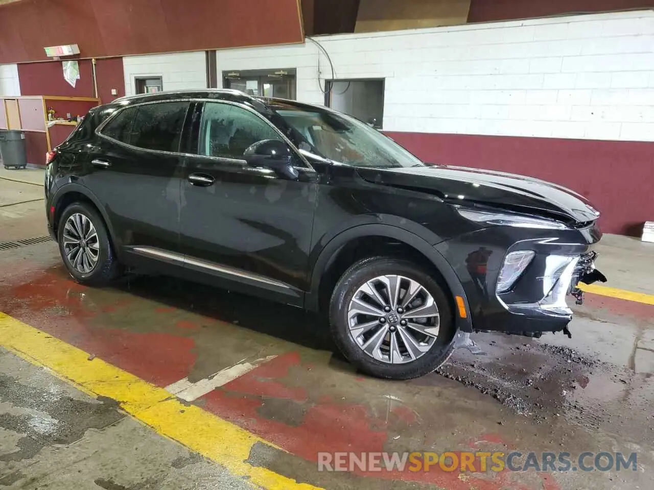 4 Photograph of a damaged car LRBFZME44RD066977 BUICK ENVISION 2024