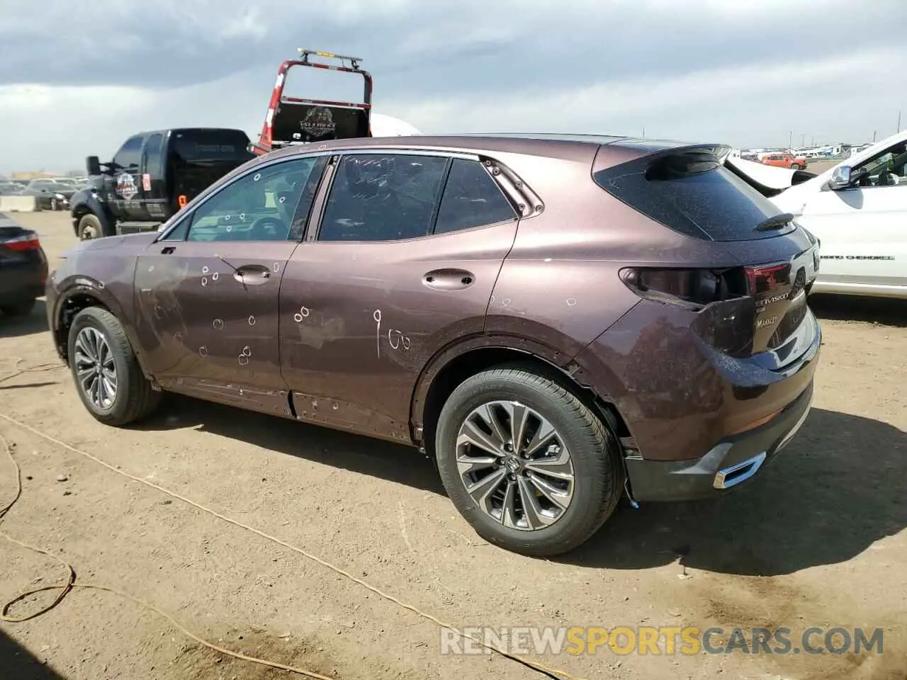 2 Photograph of a damaged car LRBFZME45RD049220 BUICK ENVISION 2024