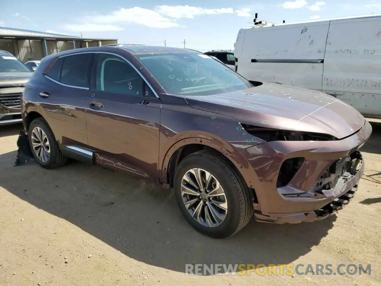 4 Photograph of a damaged car LRBFZME45RD049220 BUICK ENVISION 2024
