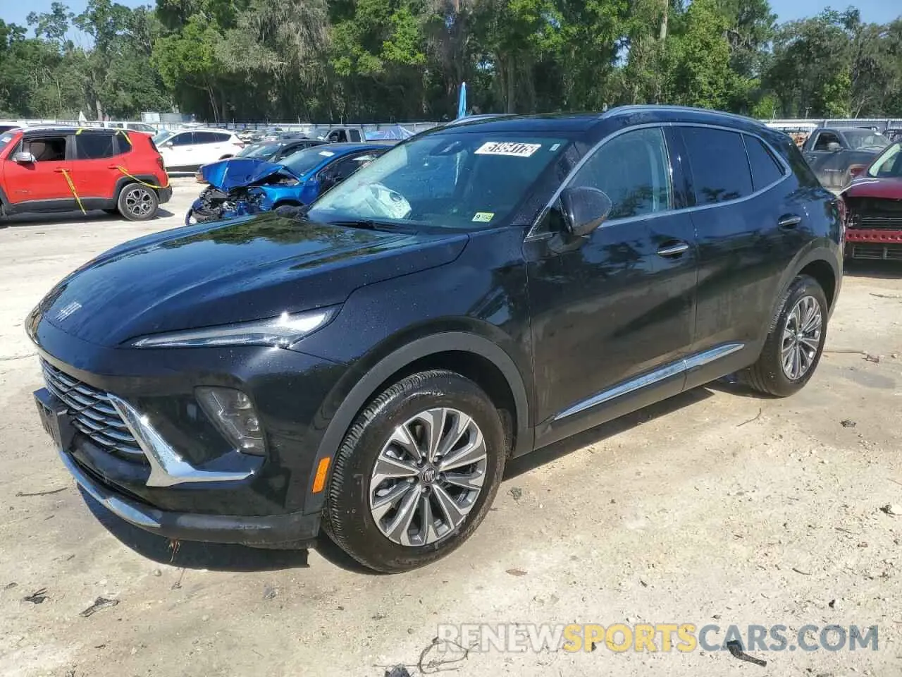 1 Photograph of a damaged car LRBFZME45RD067183 BUICK ENVISION 2024