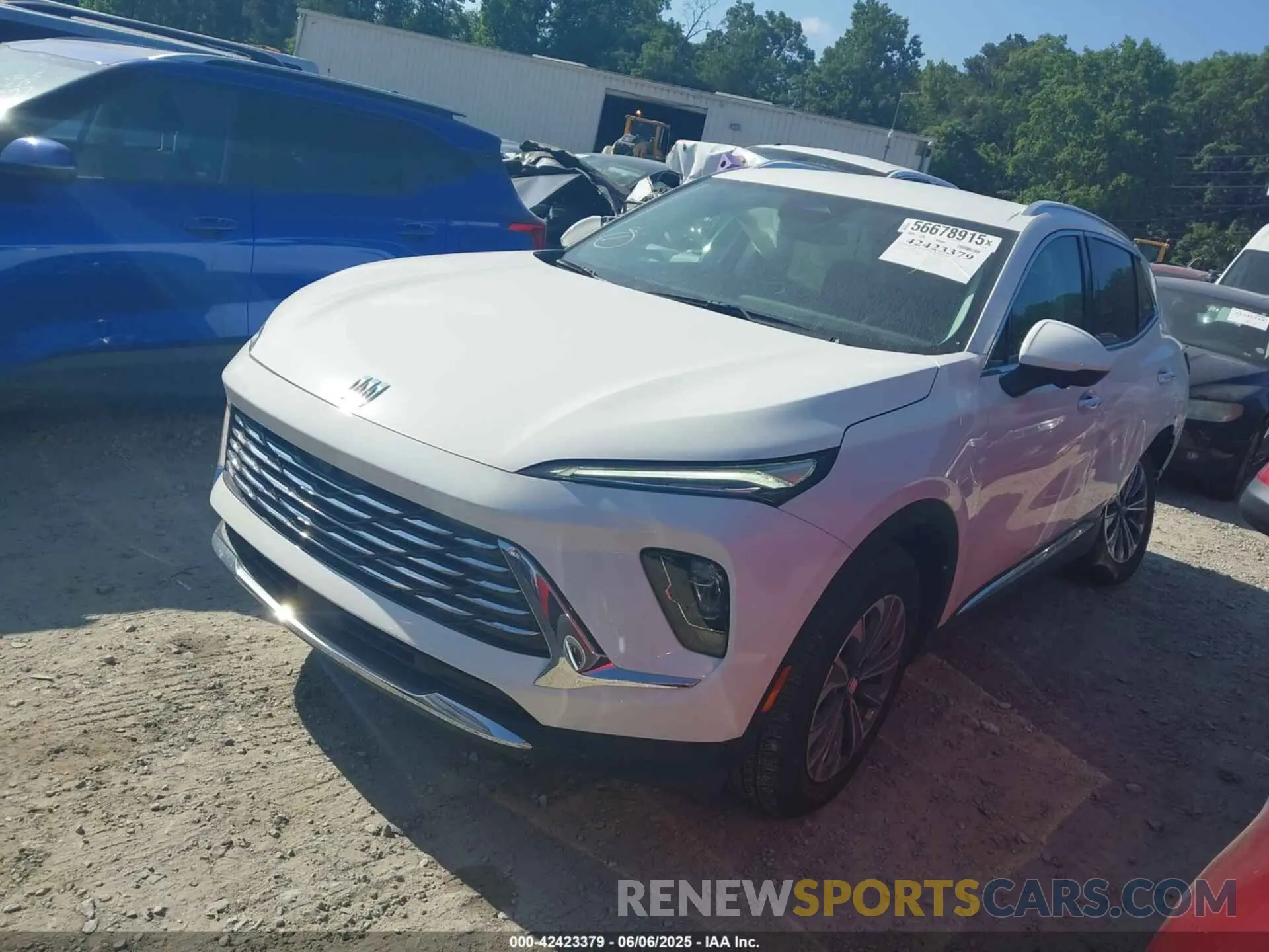 2 Photograph of a damaged car LRBFZME45RD071346 BUICK ENVISION 2024
