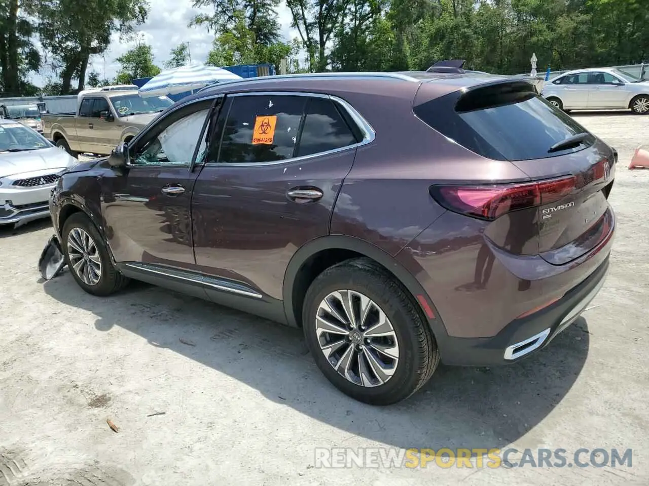 2 Photograph of a damaged car LRBFZME47RD013657 BUICK ENVISION 2024