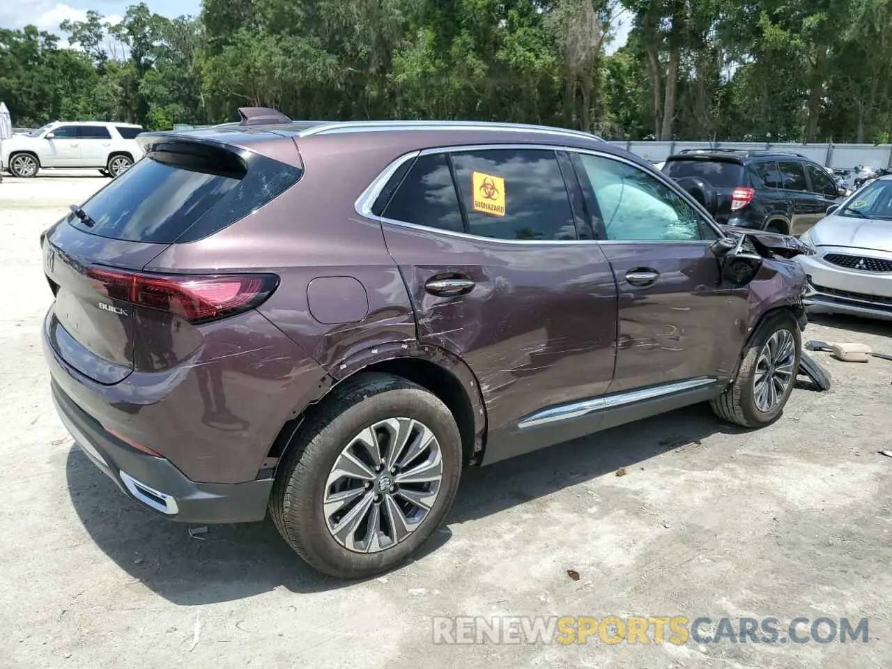 3 Photograph of a damaged car LRBFZME47RD013657 BUICK ENVISION 2024
