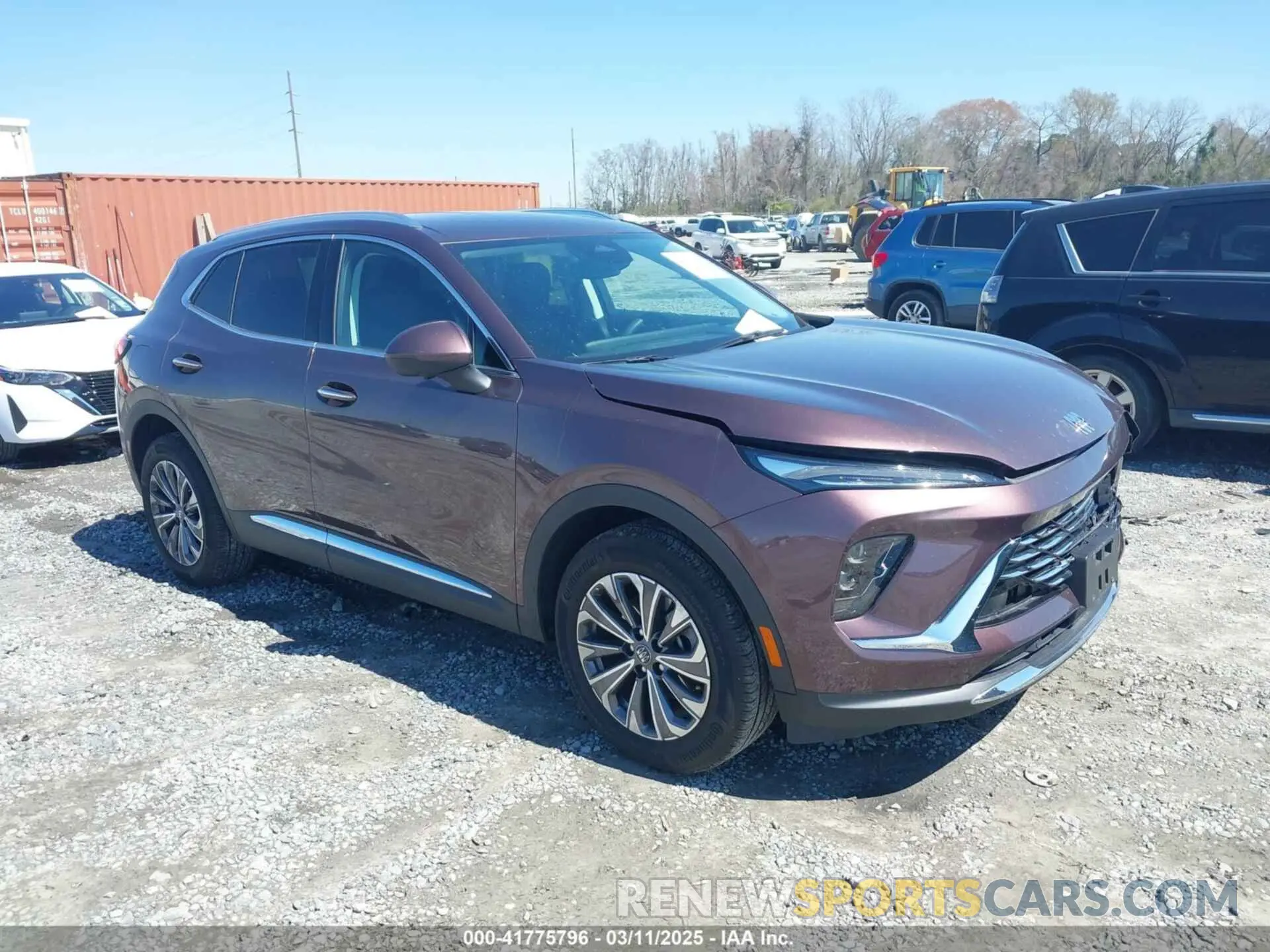 1 Photograph of a damaged car LRBFZME47RD064981 BUICK ENVISION 2024