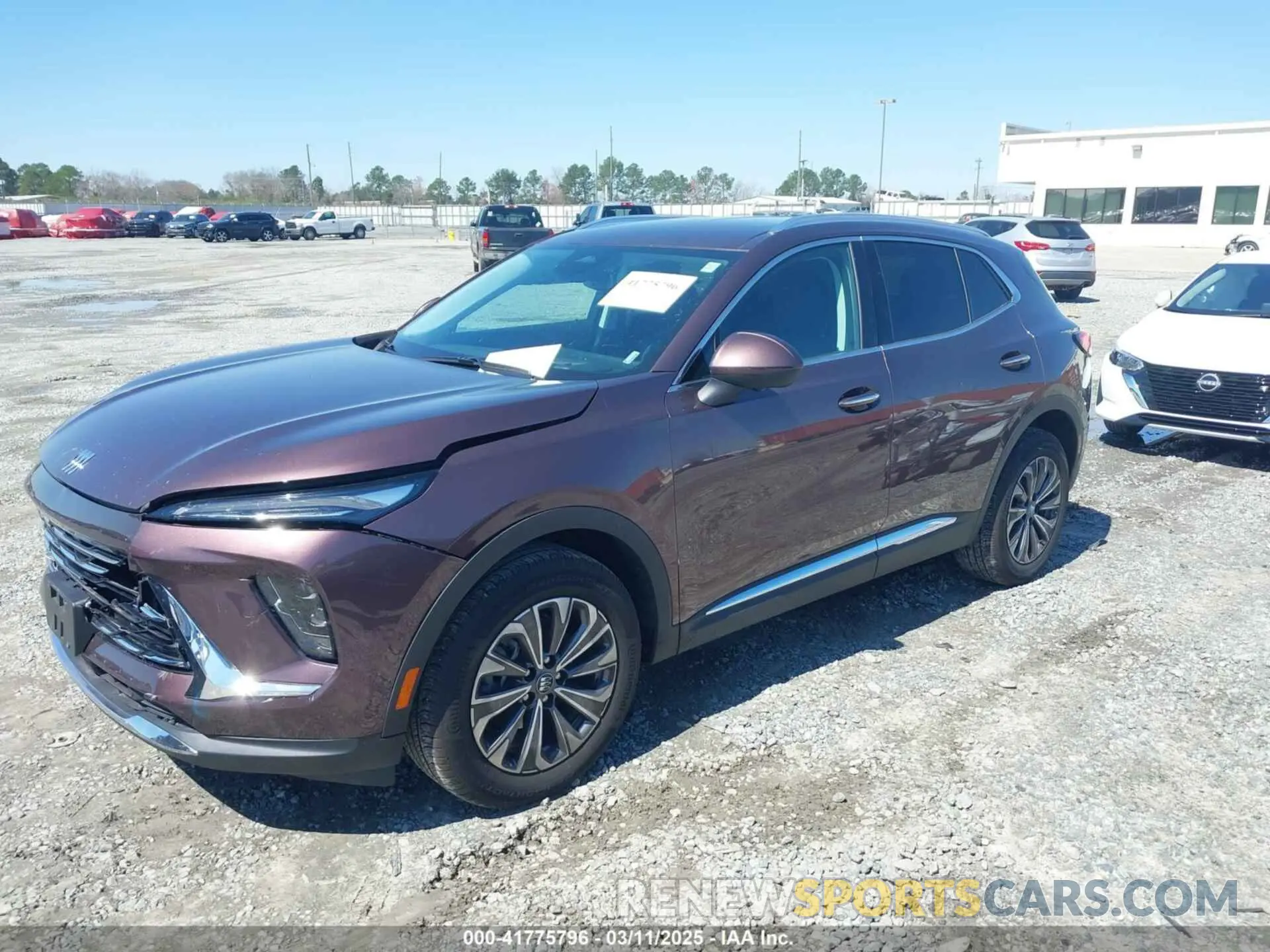 2 Photograph of a damaged car LRBFZME47RD064981 BUICK ENVISION 2024