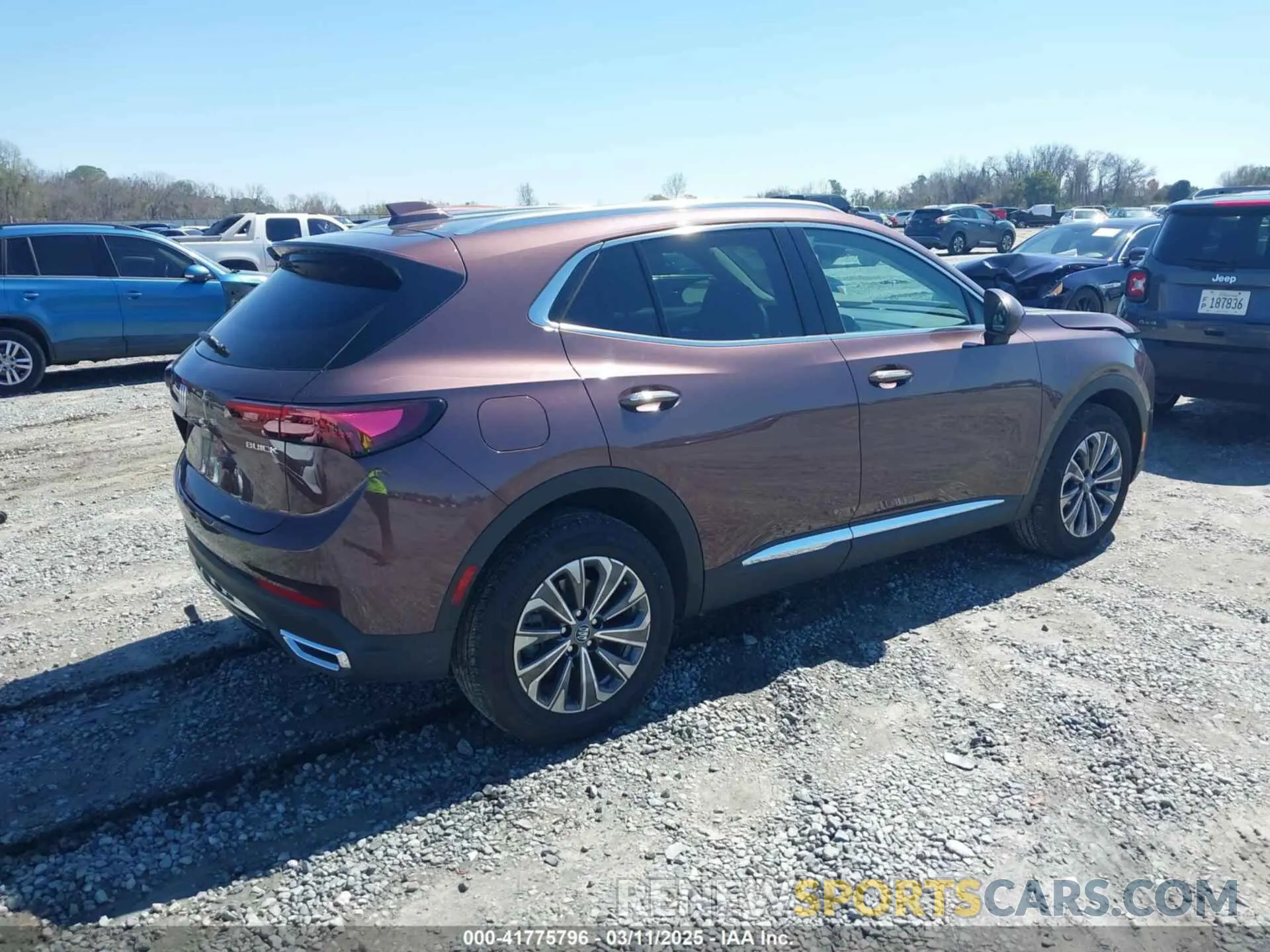 4 Photograph of a damaged car LRBFZME47RD064981 BUICK ENVISION 2024
