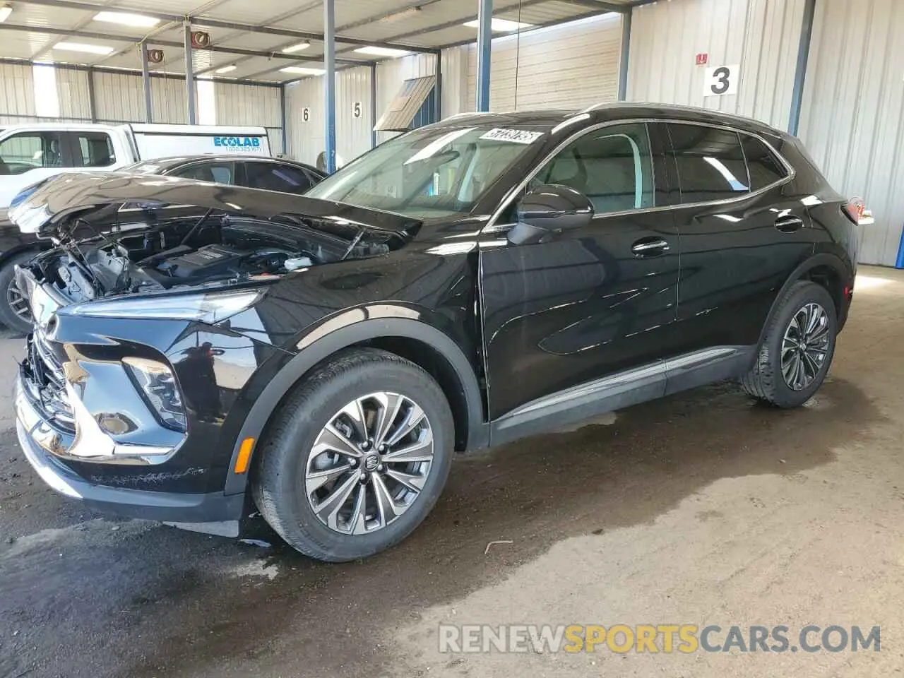 1 Photograph of a damaged car LRBFZME47RD071834 BUICK ENVISION 2024