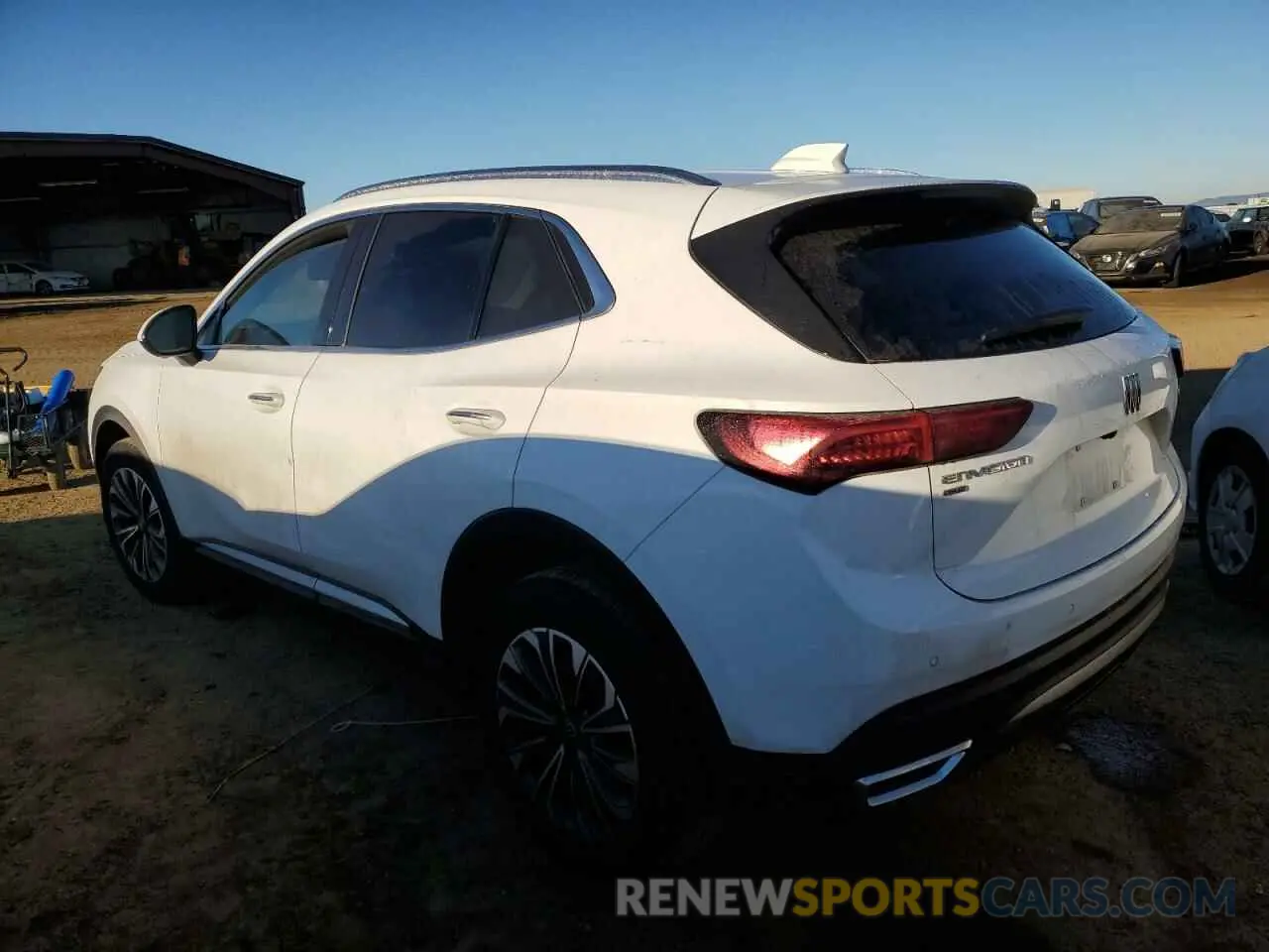 2 Photograph of a damaged car LRBFZME47RD073339 BUICK ENVISION 2024