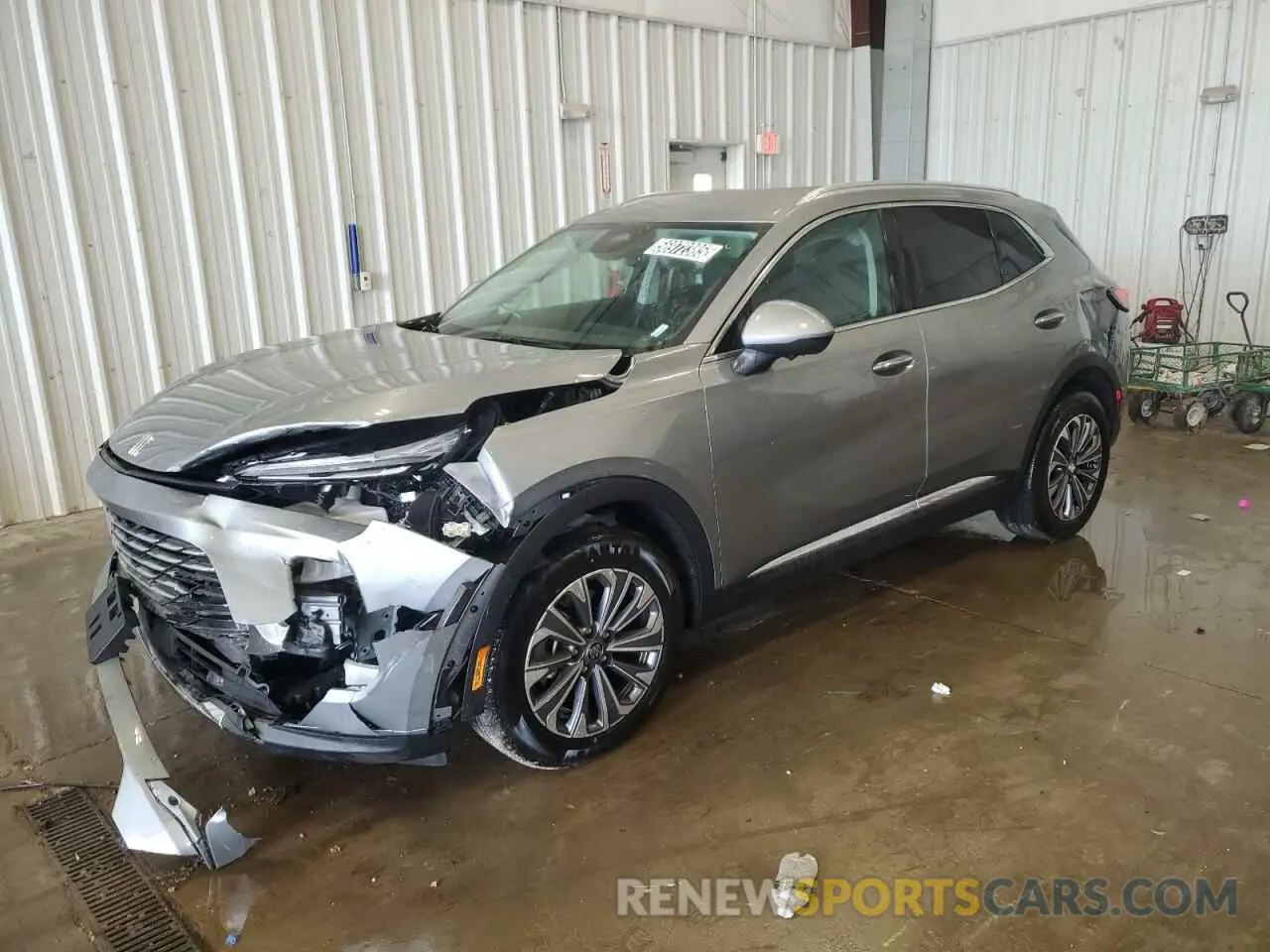 1 Photograph of a damaged car LRBFZME49RD076002 BUICK ENVISION 2024