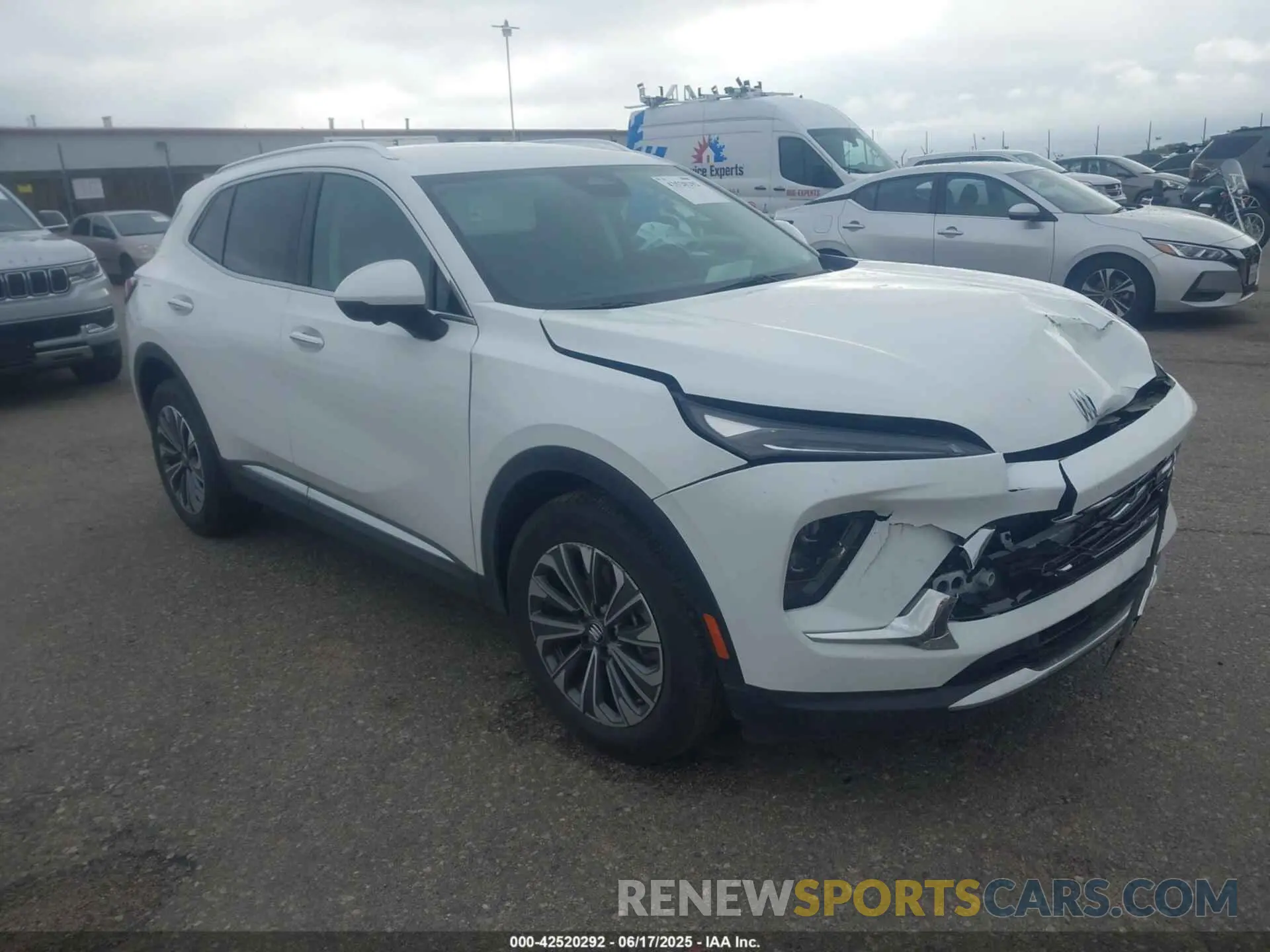 1 Photograph of a damaged car LRBFZME4XRD063548 BUICK ENVISION 2024