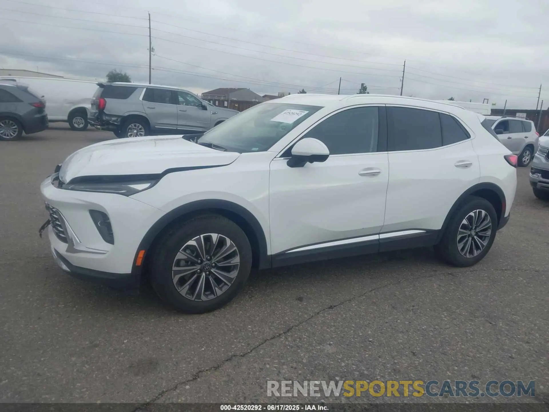 14 Photograph of a damaged car LRBFZME4XRD063548 BUICK ENVISION 2024