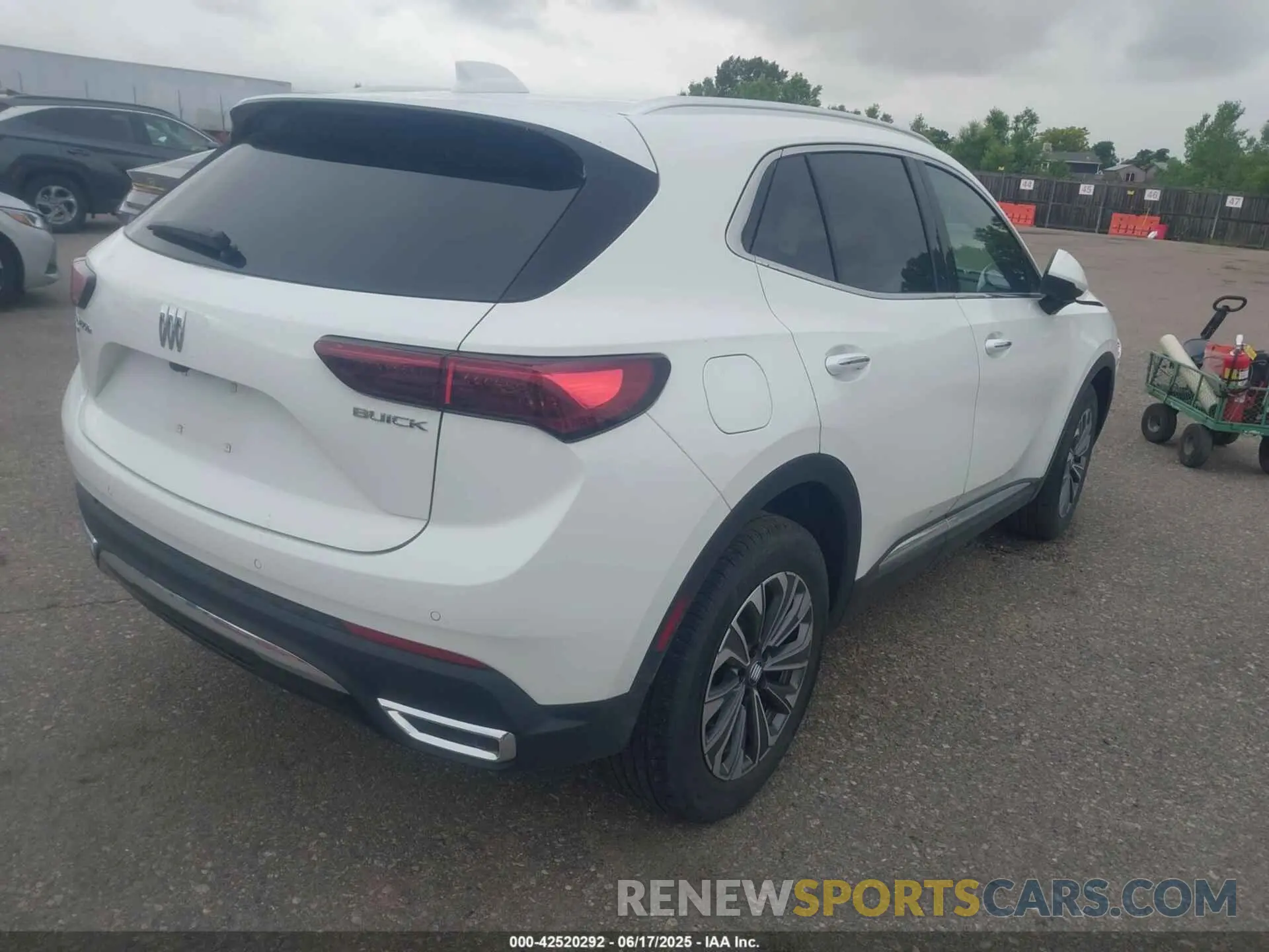 4 Photograph of a damaged car LRBFZME4XRD063548 BUICK ENVISION 2024