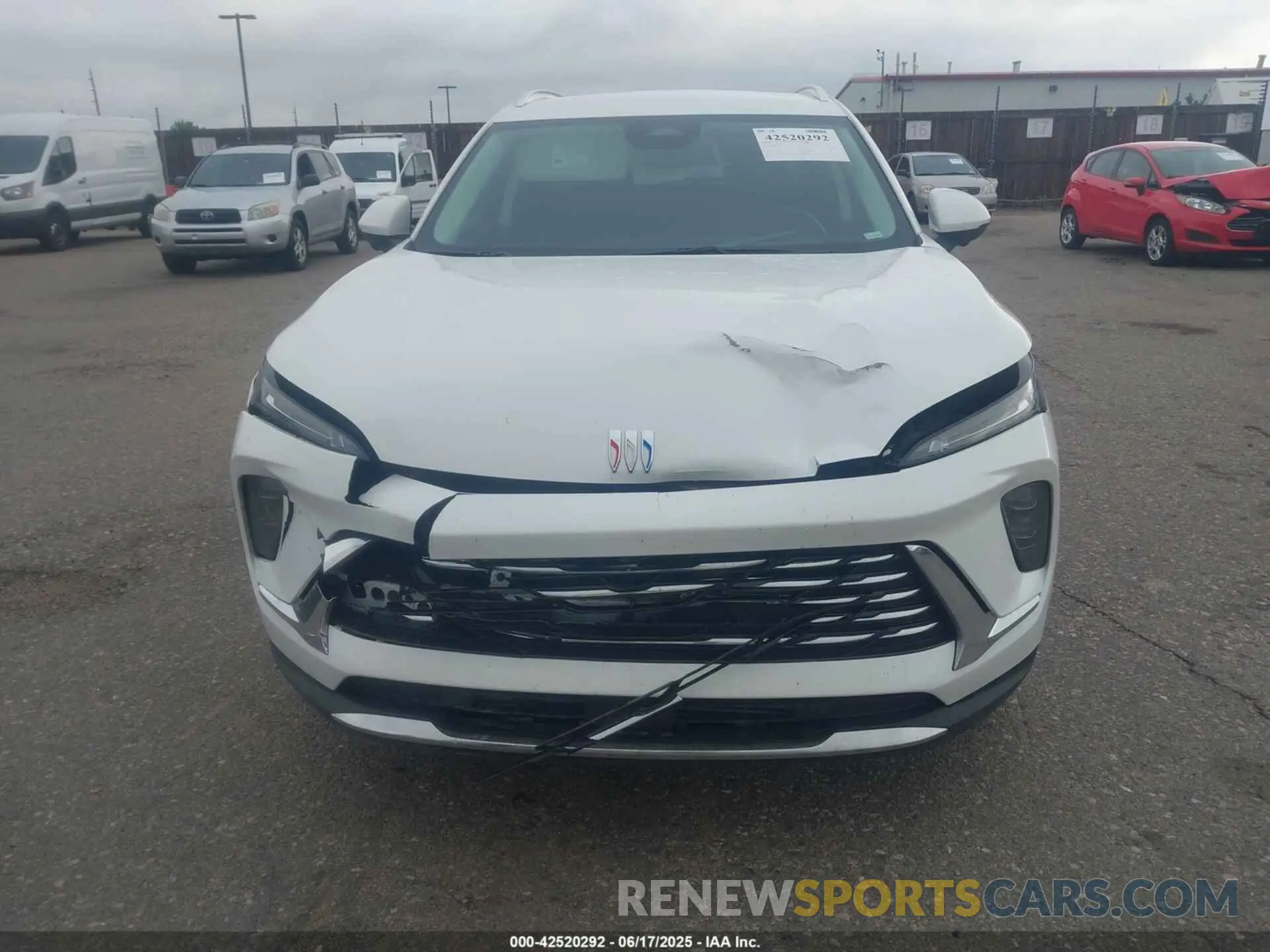 6 Photograph of a damaged car LRBFZME4XRD063548 BUICK ENVISION 2024