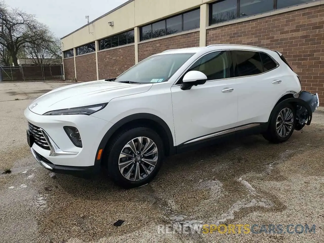 1 Photograph of a damaged car LRBFZME4XRD074873 BUICK ENVISION 2024