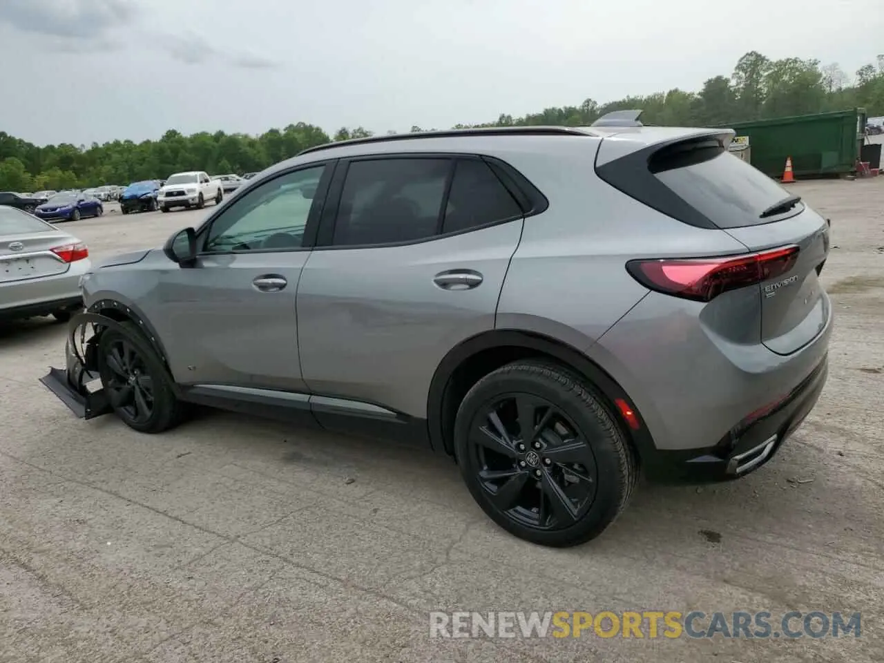 2 Photograph of a damaged car LRBFZPE40RD044458 BUICK ENVISION 2024
