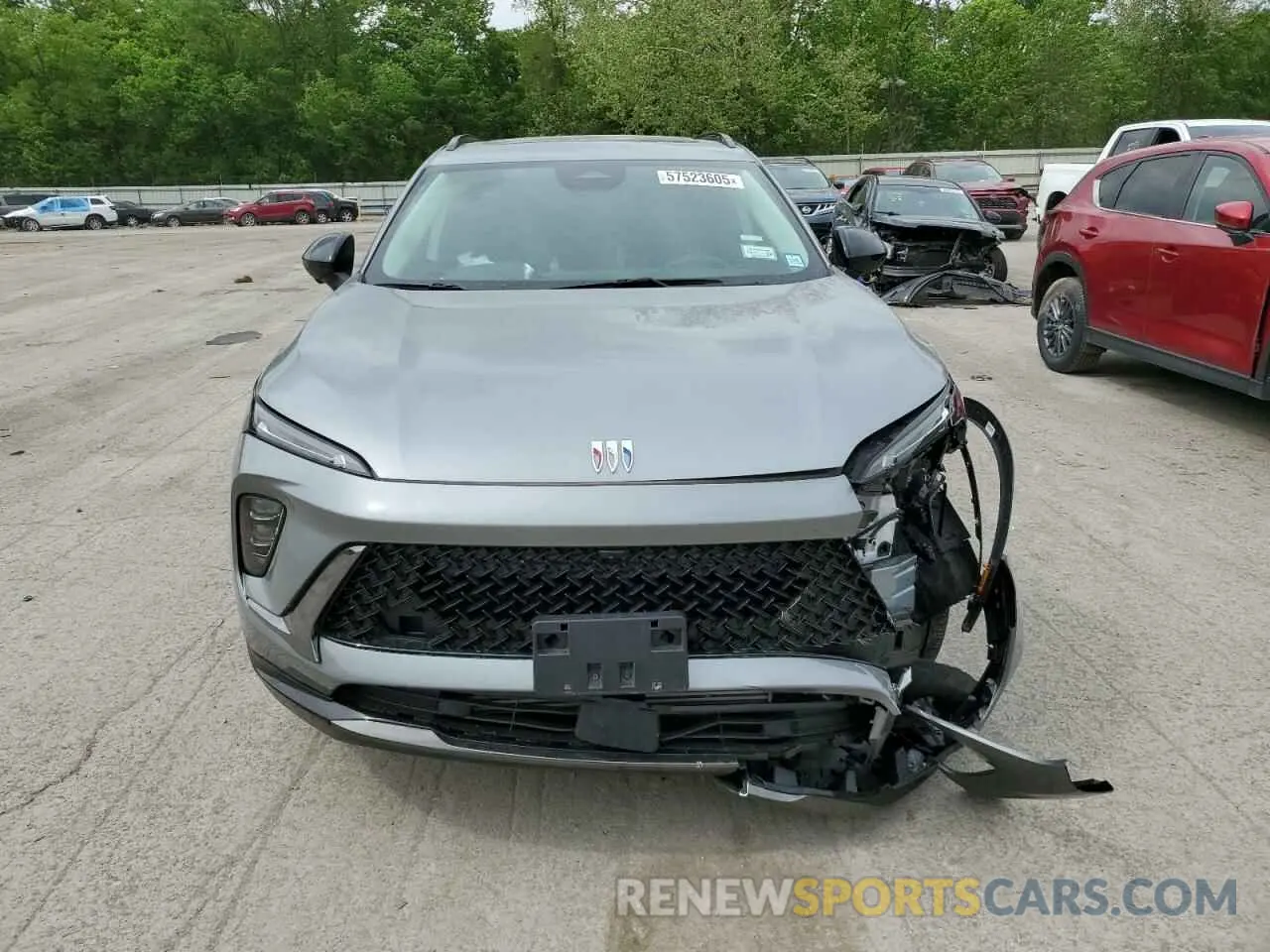 5 Photograph of a damaged car LRBFZPE40RD044458 BUICK ENVISION 2024
