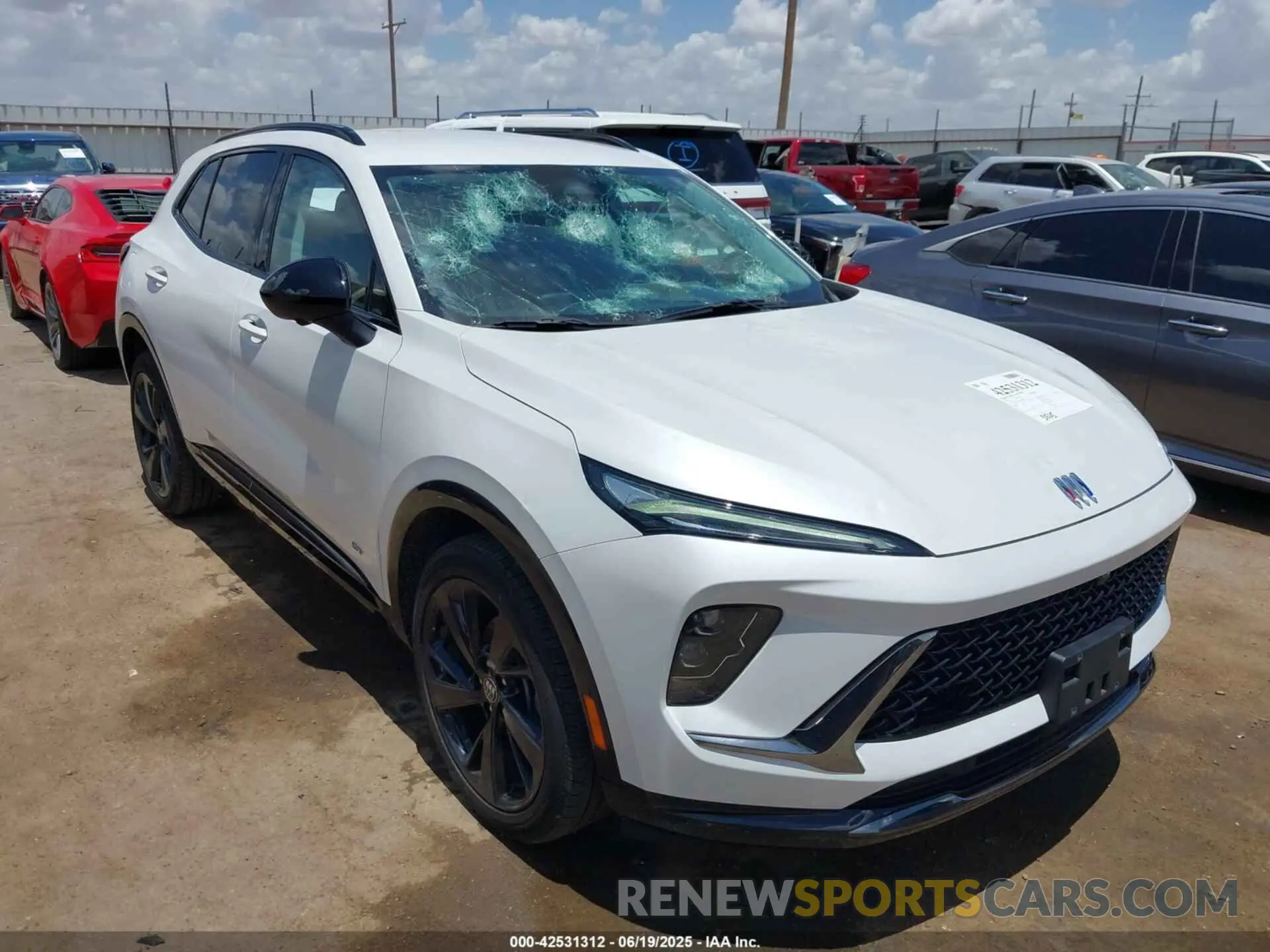 1 Photograph of a damaged car LRBFZPE41RD069692 BUICK ENVISION 2024