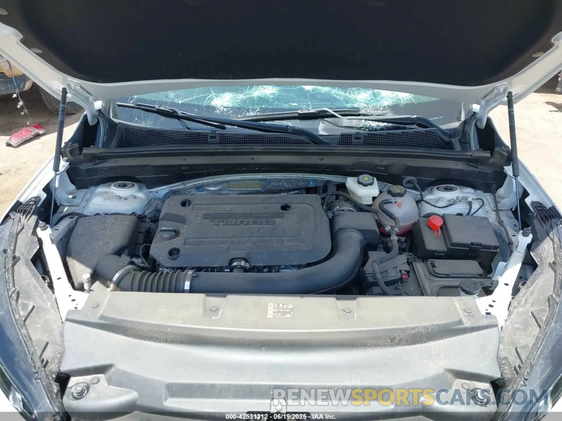 10 Photograph of a damaged car LRBFZPE41RD069692 BUICK ENVISION 2024