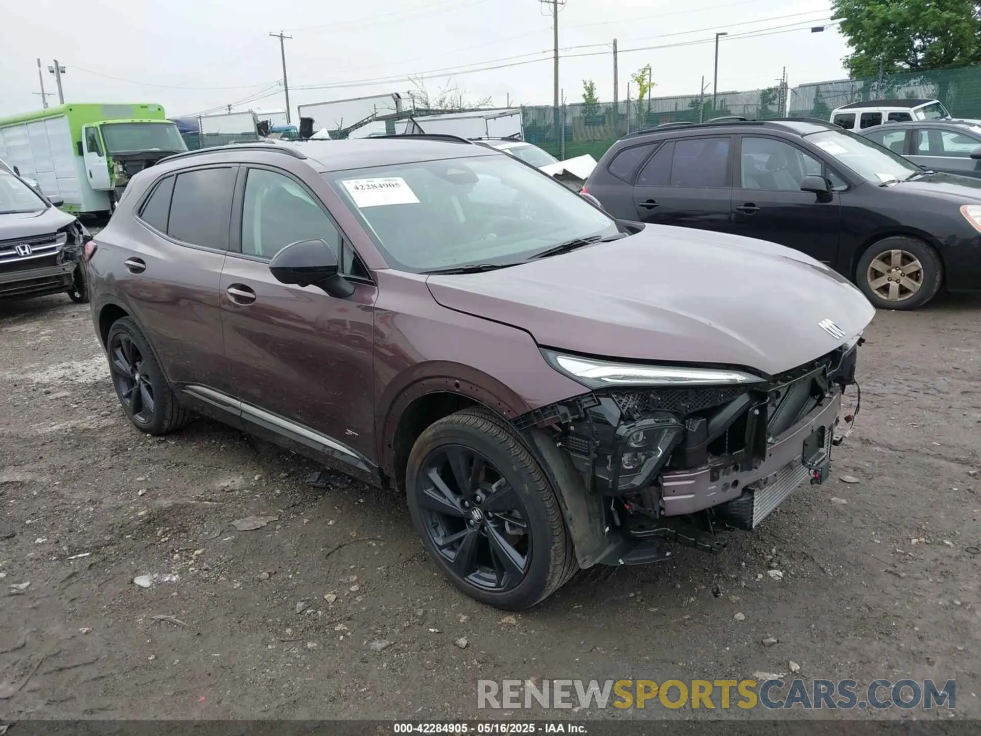 1 Photograph of a damaged car LRBFZPE41RD075461 BUICK ENVISION 2024