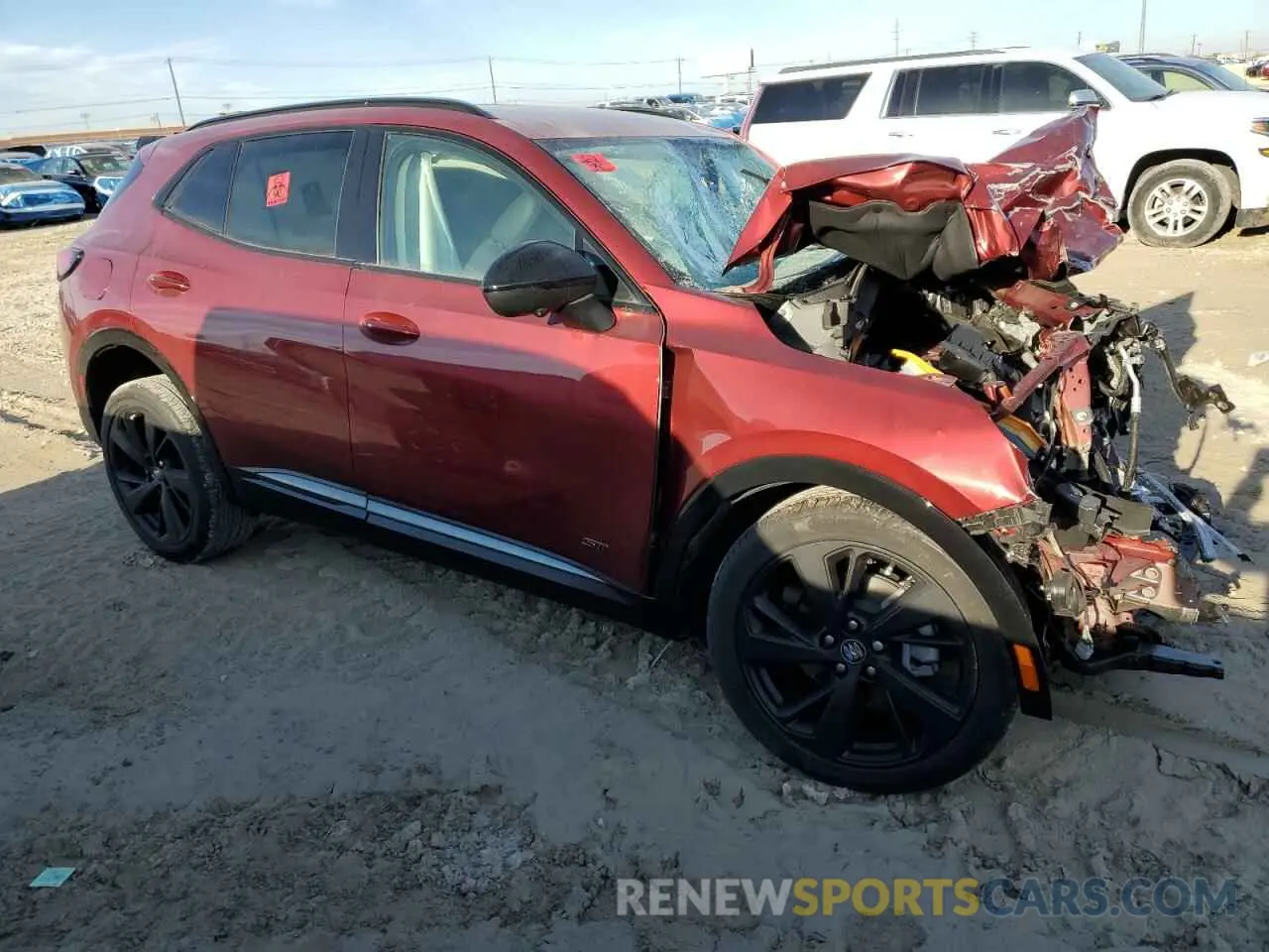 4 Photograph of a damaged car LRBFZPE42RD013986 BUICK ENVISION 2024