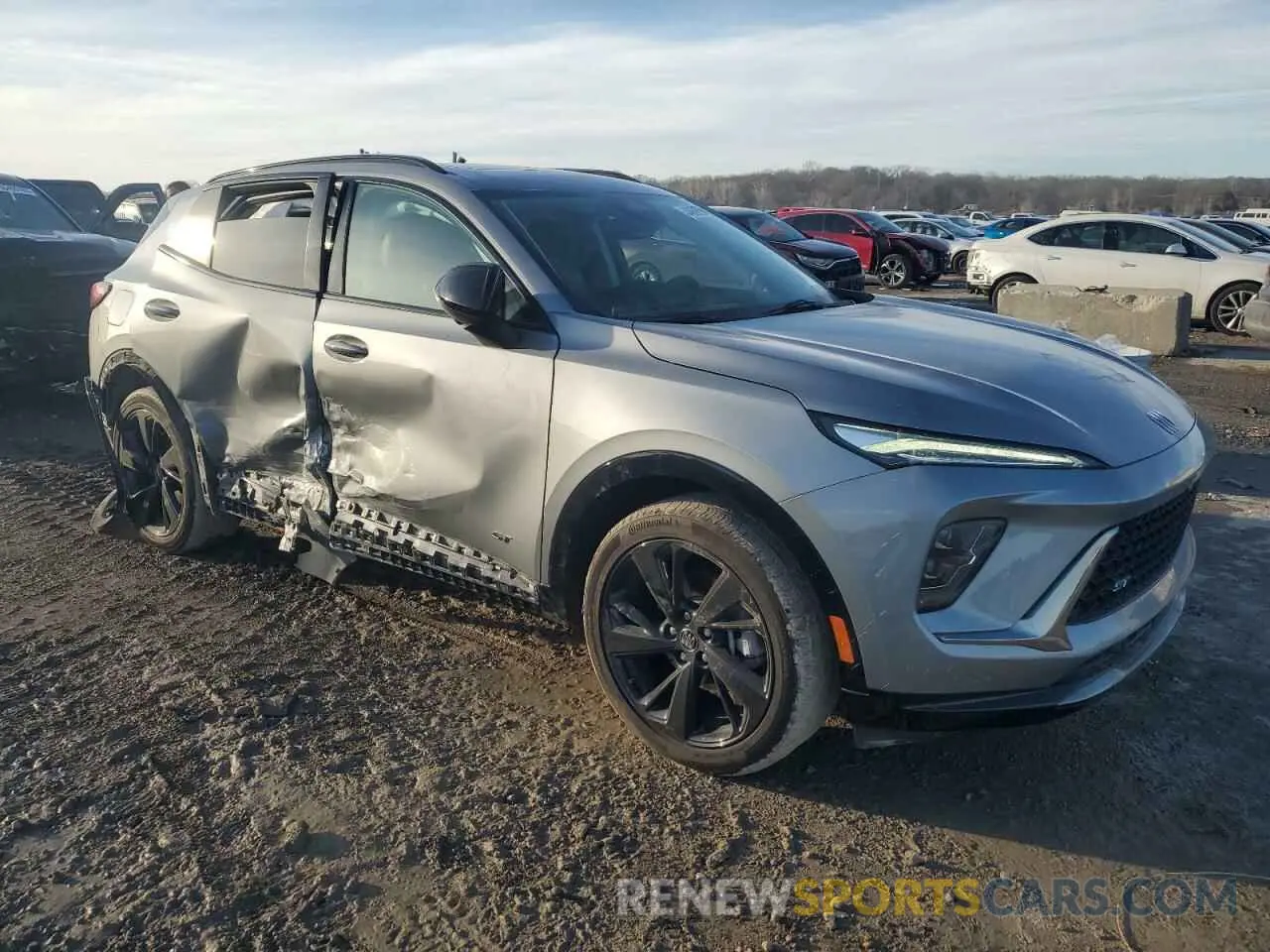 4 Photograph of a damaged car LRBFZPE43RD018775 BUICK ENVISION 2024