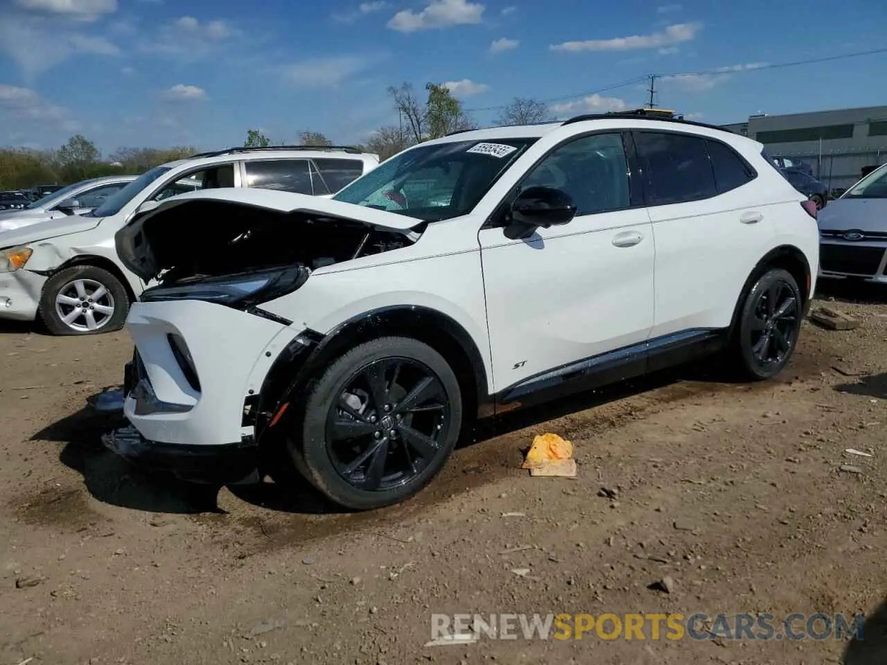 1 Photograph of a damaged car LRBFZPE43RD022387 BUICK ENVISION 2024