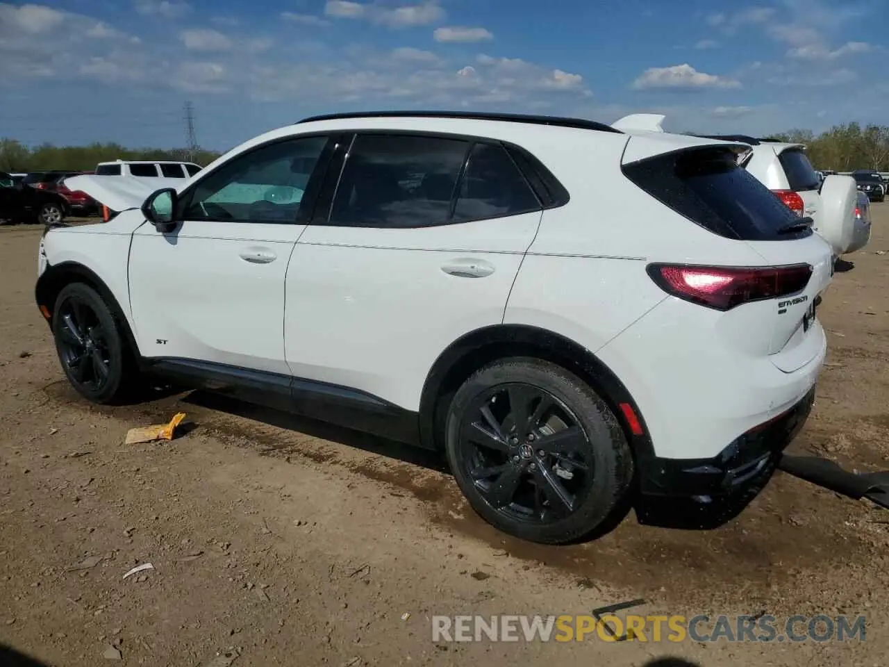 2 Photograph of a damaged car LRBFZPE43RD022387 BUICK ENVISION 2024