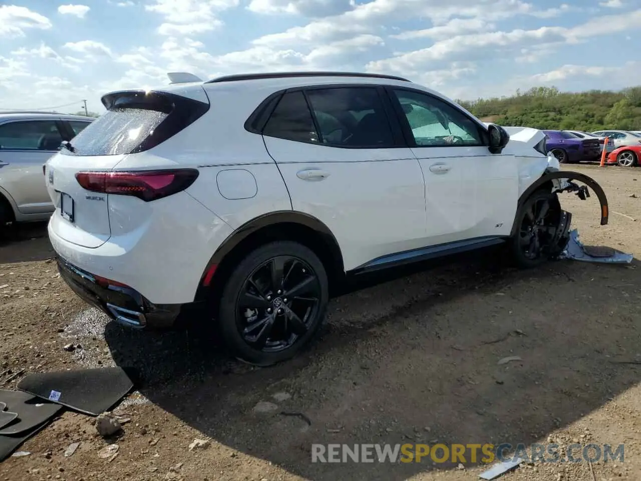 3 Photograph of a damaged car LRBFZPE43RD022387 BUICK ENVISION 2024