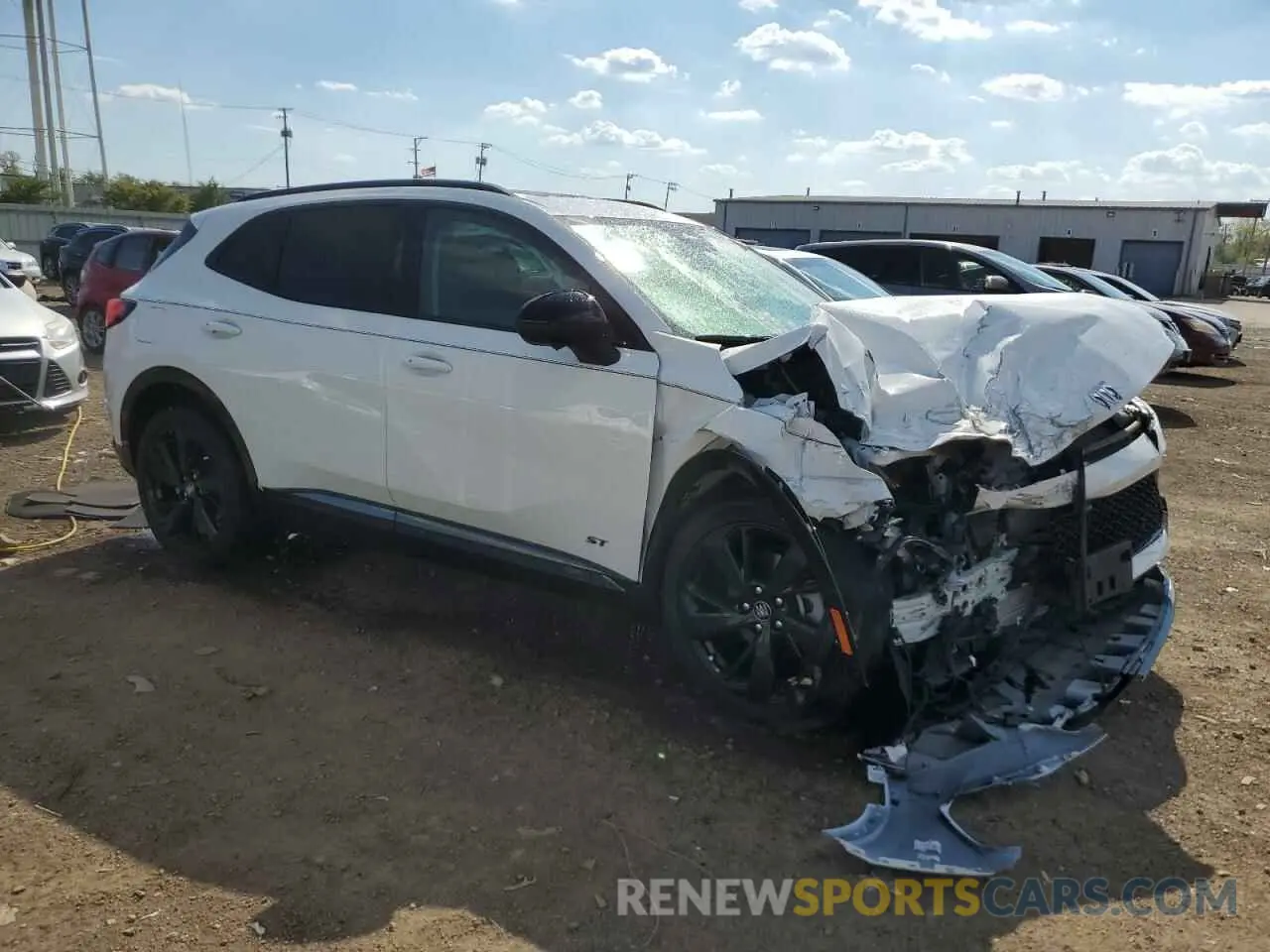 4 Photograph of a damaged car LRBFZPE43RD022387 BUICK ENVISION 2024