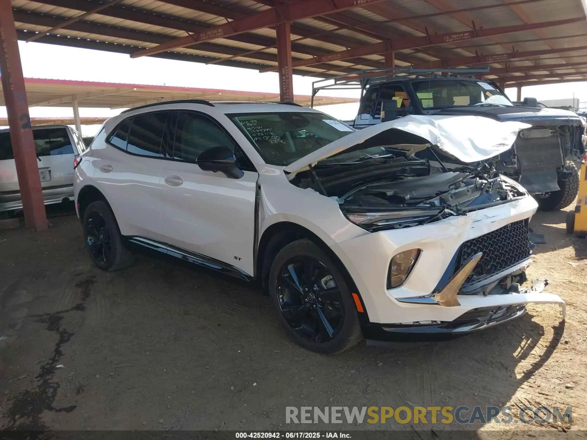 1 Photograph of a damaged car LRBFZPE46RD072118 BUICK ENVISION 2024