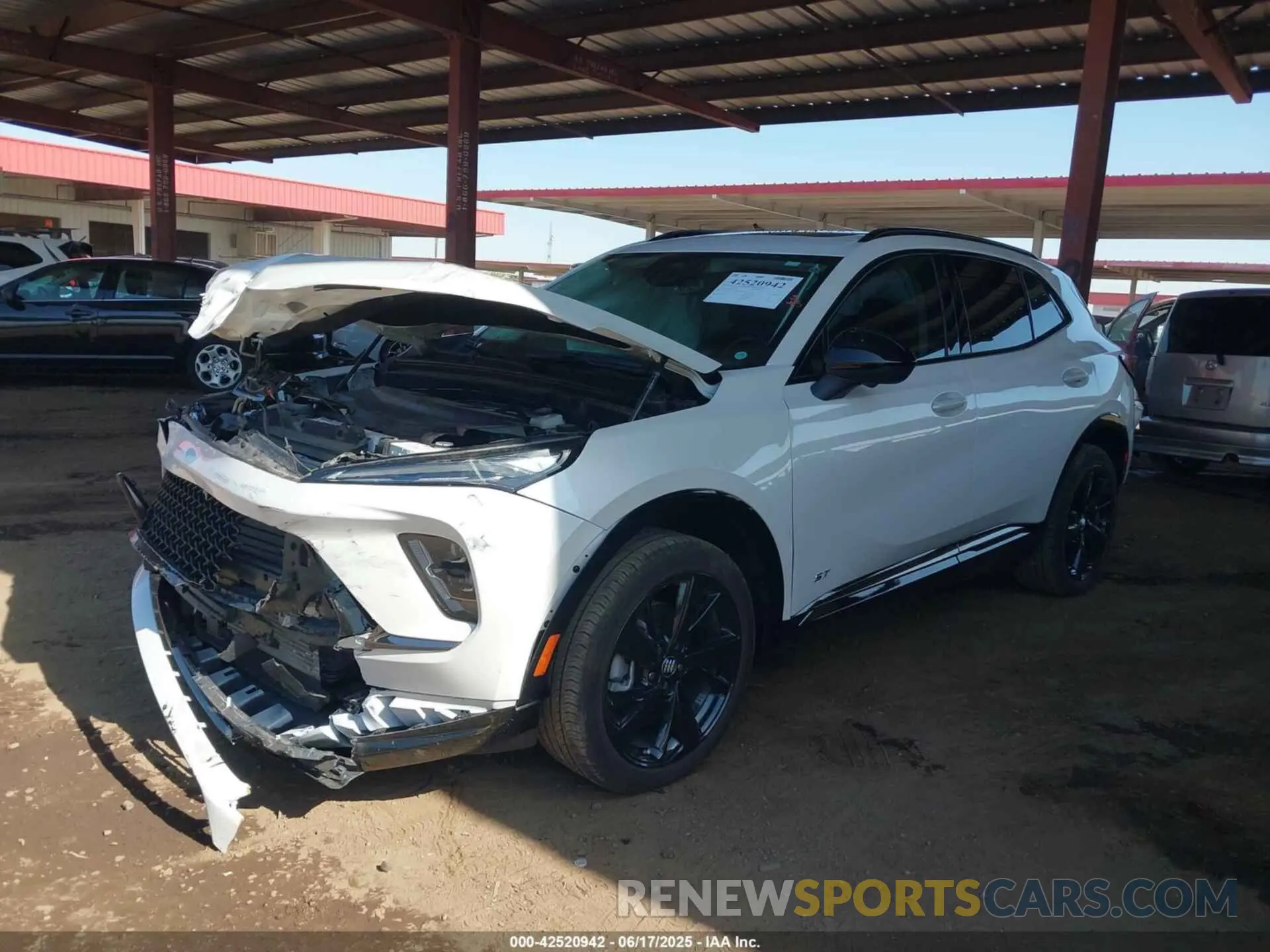 2 Photograph of a damaged car LRBFZPE46RD072118 BUICK ENVISION 2024
