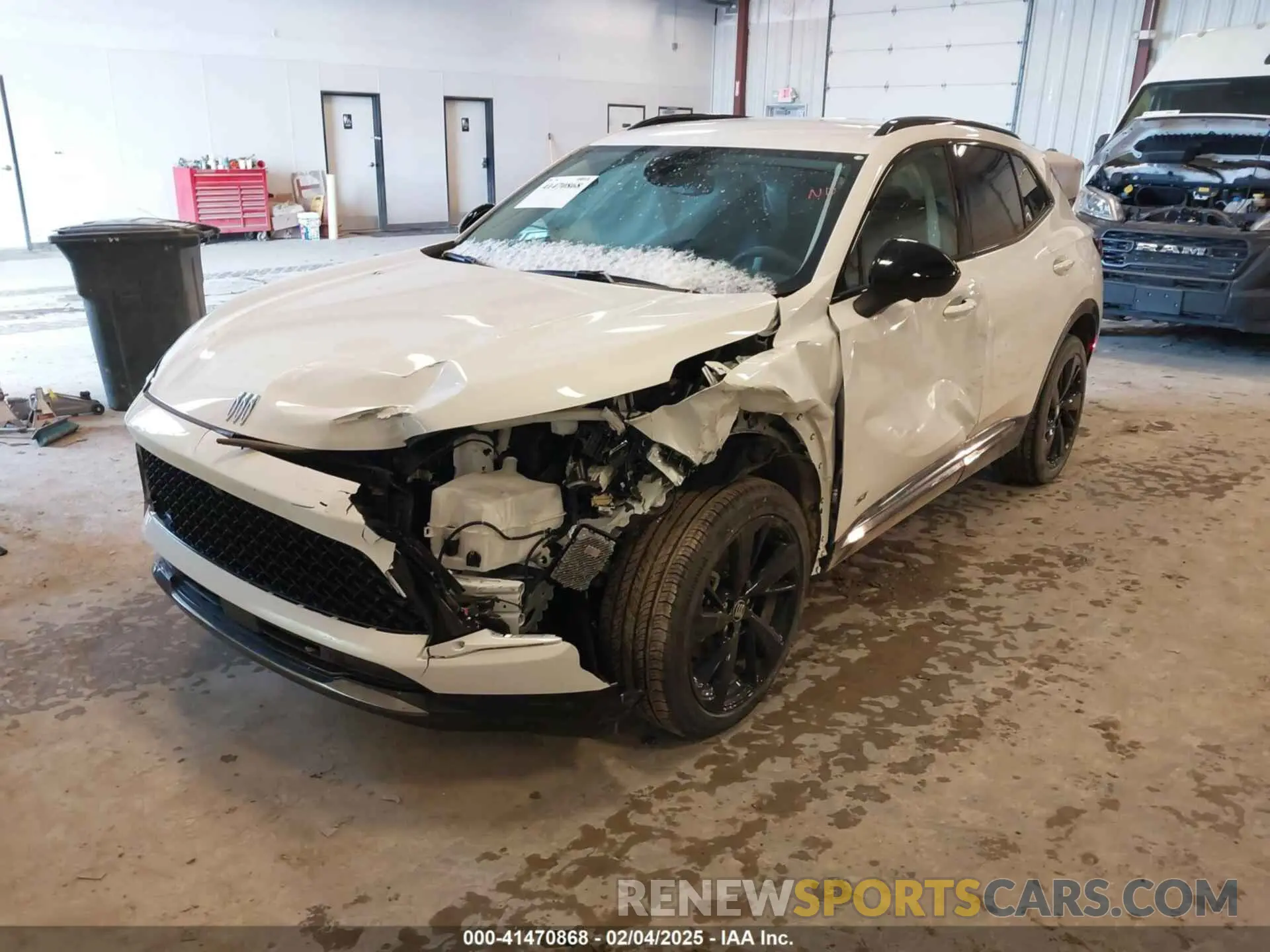 2 Photograph of a damaged car LRBFZPE47RD014485 BUICK ENVISION 2024