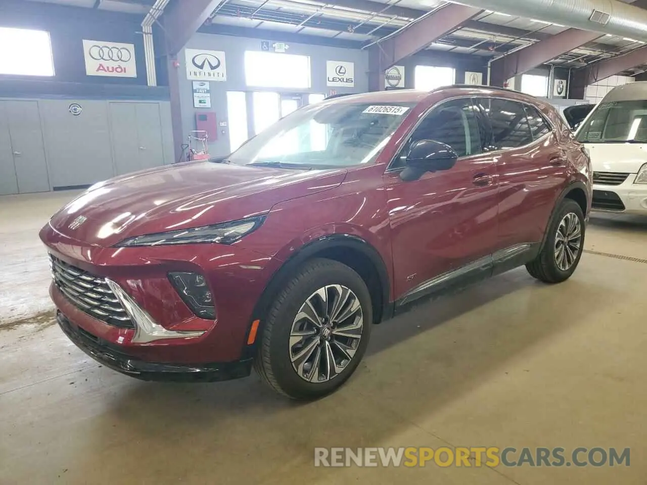 1 Photograph of a damaged car LRBFZPE47RD021842 BUICK ENVISION 2024