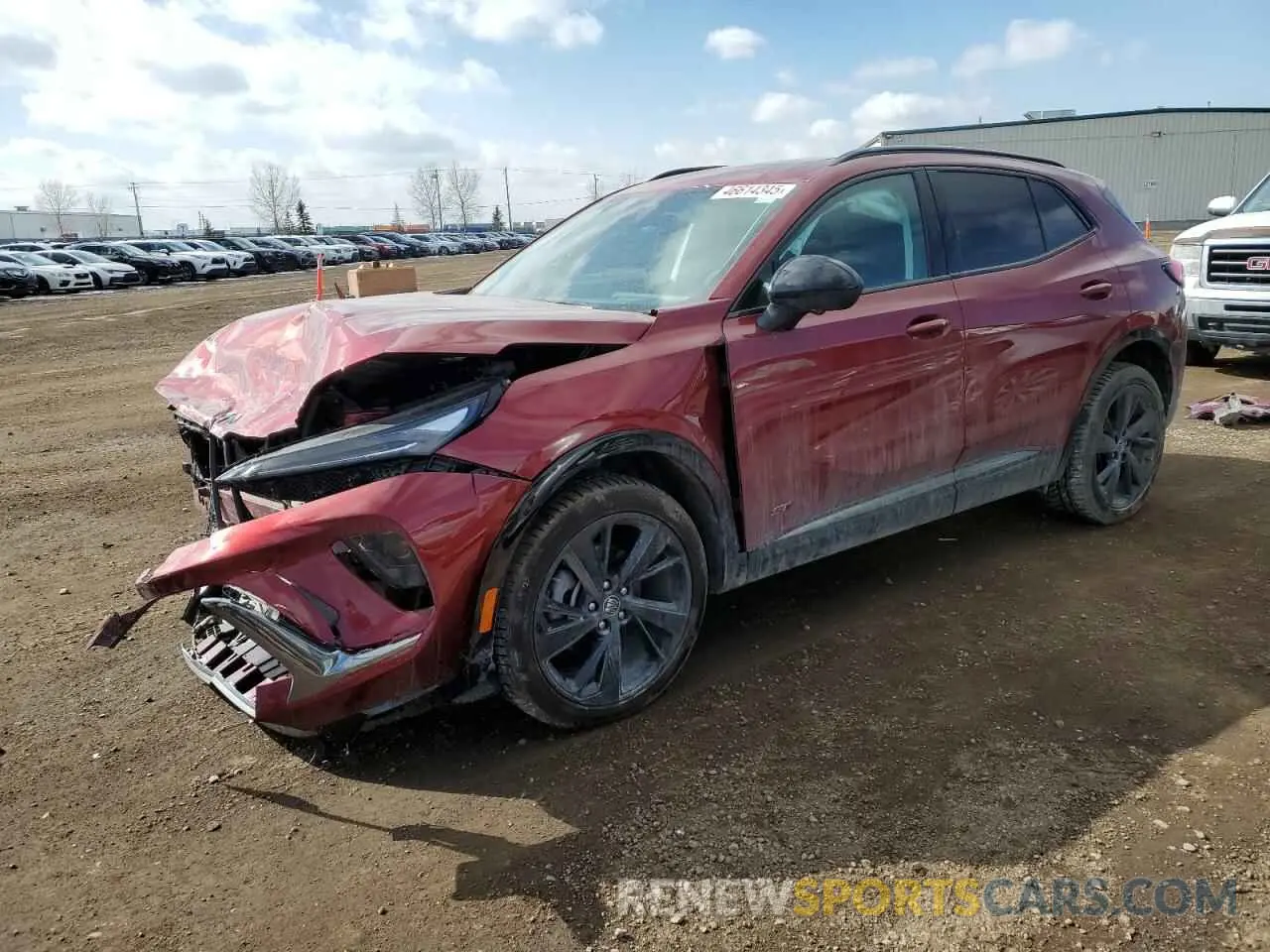 1 Photograph of a damaged car LRBFZPE48RD036088 BUICK ENVISION 2024