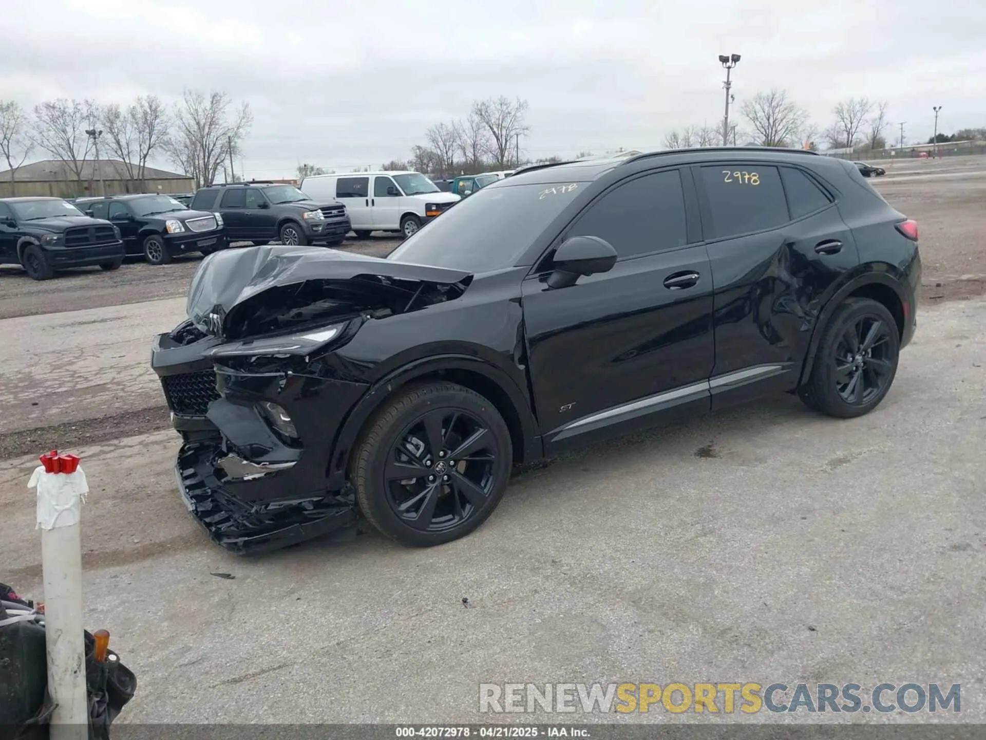 2 Photograph of a damaged car LRBFZPE49RD043471 BUICK ENVISION 2024