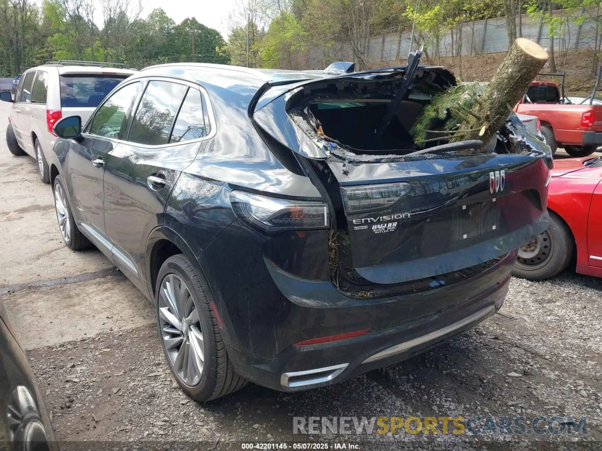 3 Photograph of a damaged car LRBFZSE45RD046984 BUICK ENVISION 2024