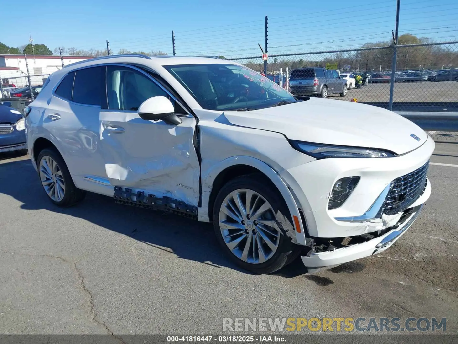 1 Photograph of a damaged car LRBFZSE46RD061543 BUICK ENVISION 2024