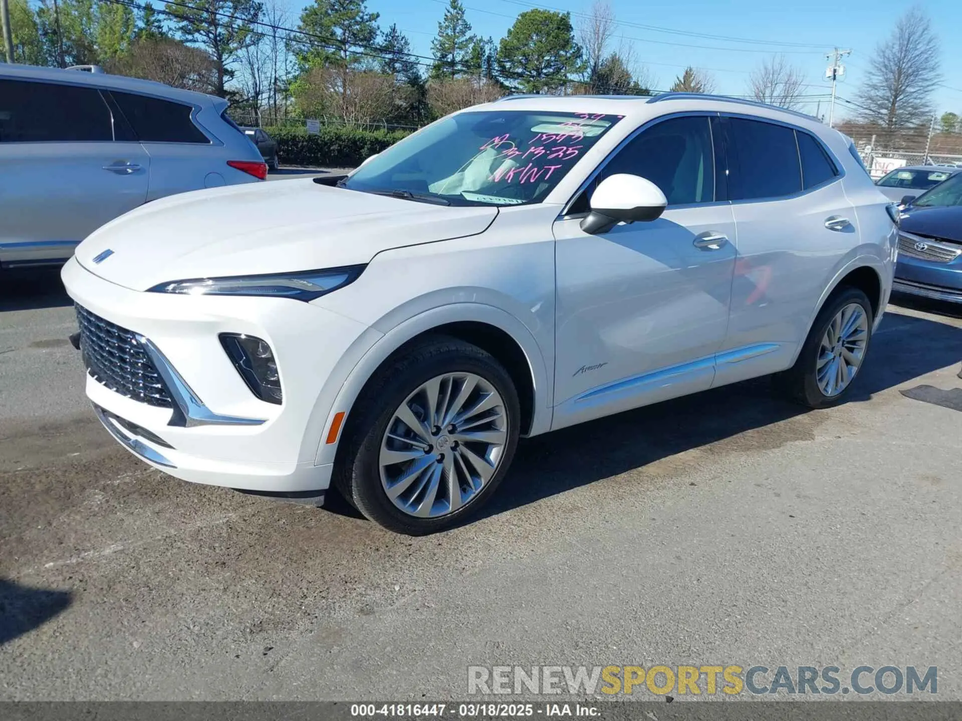 2 Photograph of a damaged car LRBFZSE46RD061543 BUICK ENVISION 2024