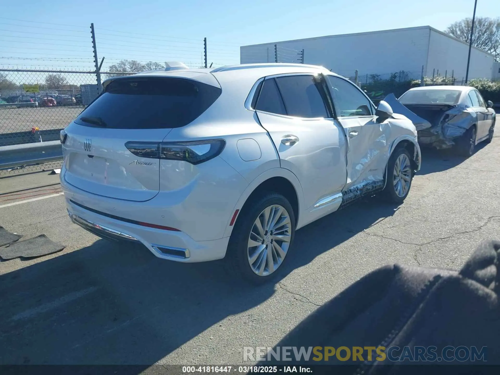 4 Photograph of a damaged car LRBFZSE46RD061543 BUICK ENVISION 2024