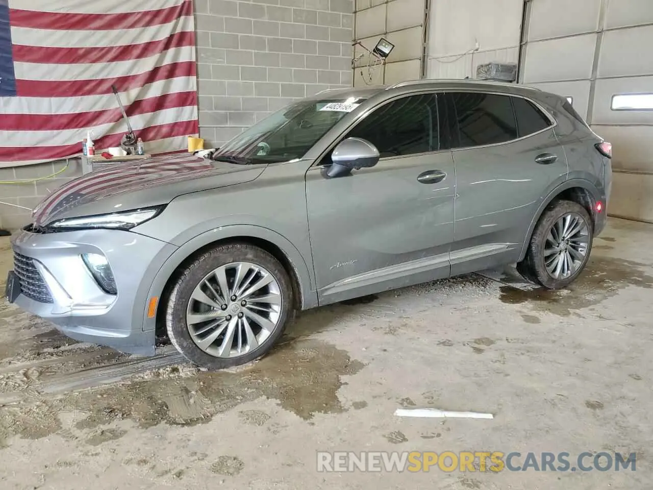 1 Photograph of a damaged car LRBFZSE4XRD014631 BUICK ENVISION 2024