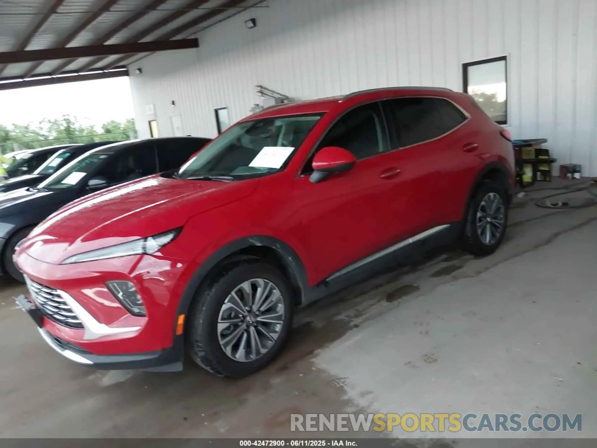 2 Photograph of a damaged car LRBFZKE41SD020033 BUICK ENVISION 2025