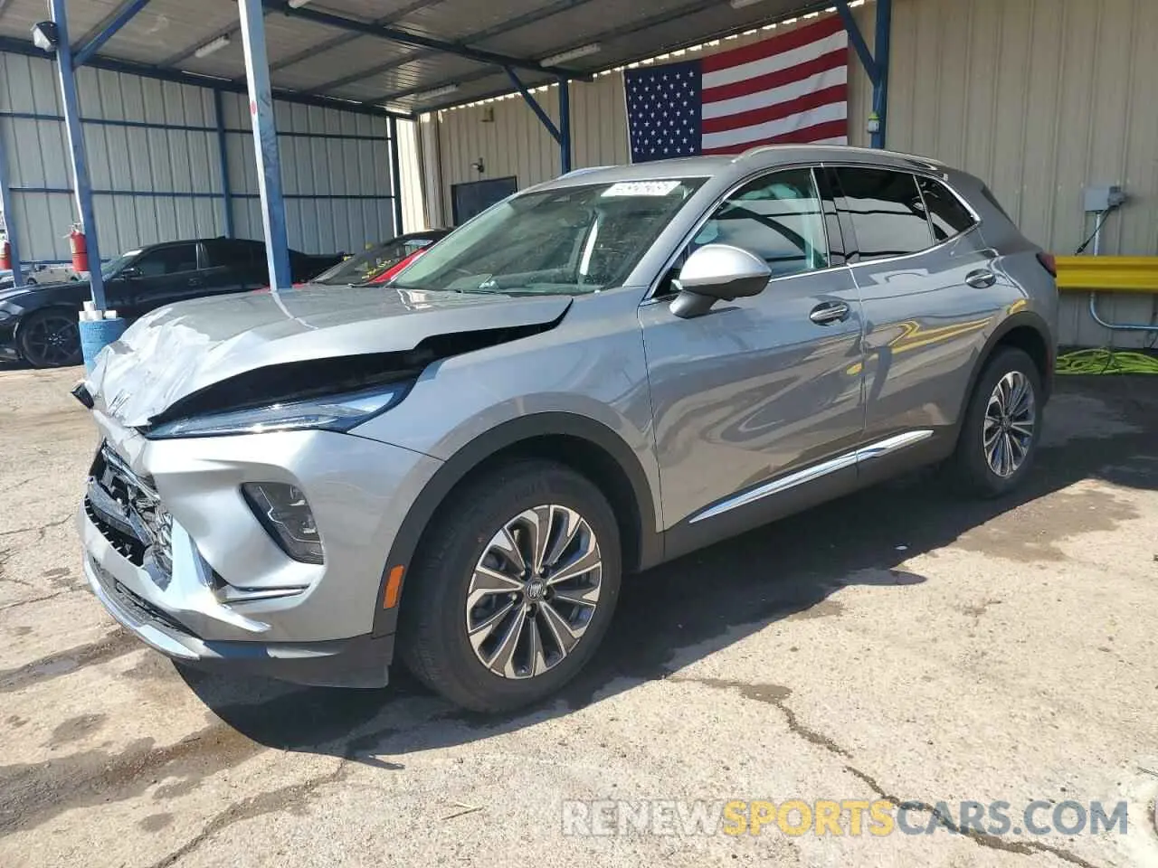 1 Photograph of a damaged car LRBFZKE43SD036654 BUICK ENVISION 2025