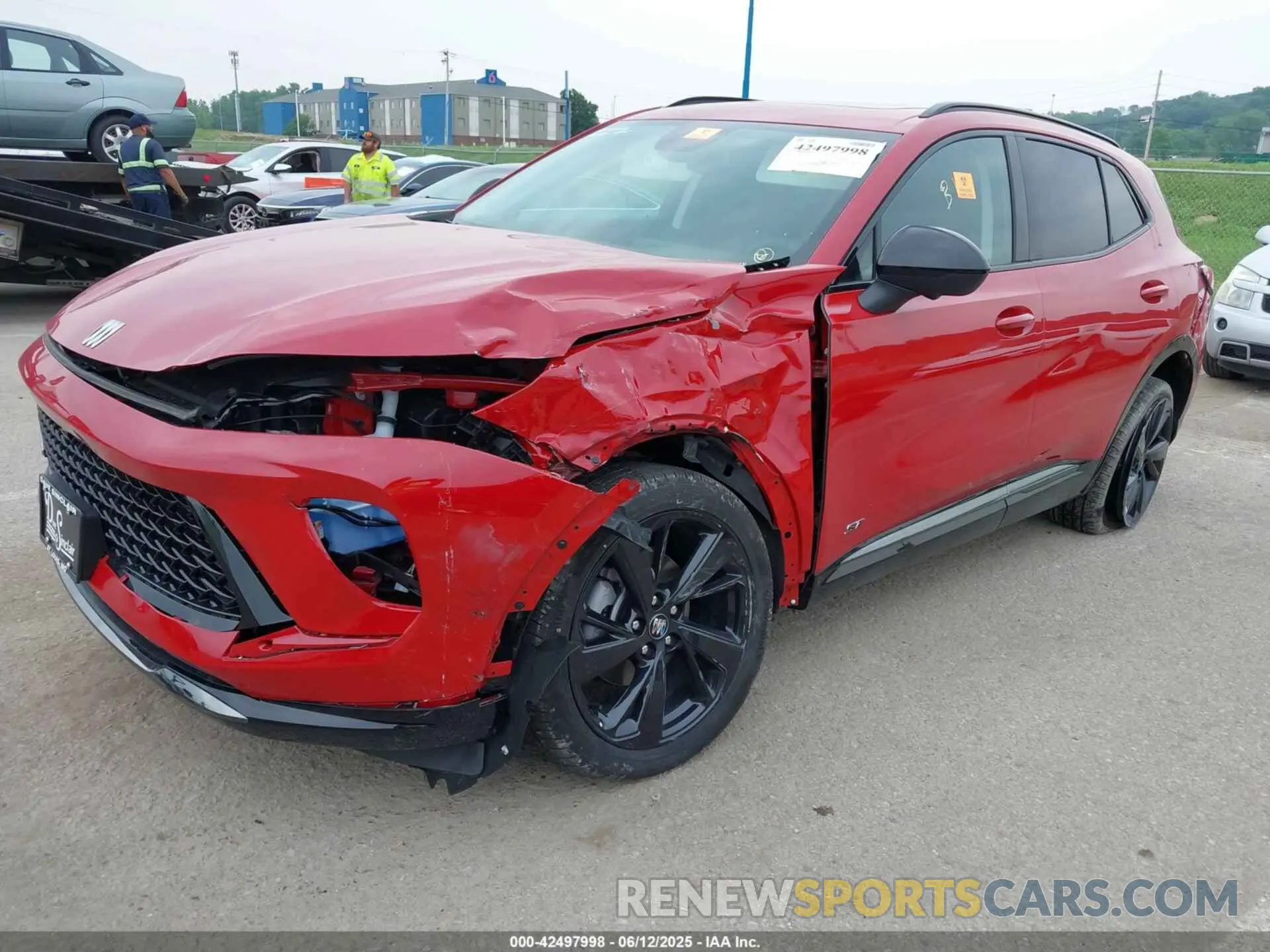 2 Photograph of a damaged car LRBFZLE4XSD037046 BUICK ENVISION 2025