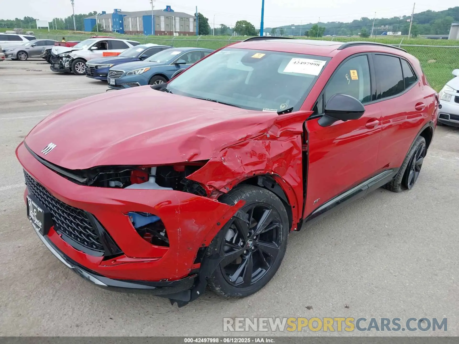 6 Photograph of a damaged car LRBFZLE4XSD037046 BUICK ENVISION 2025