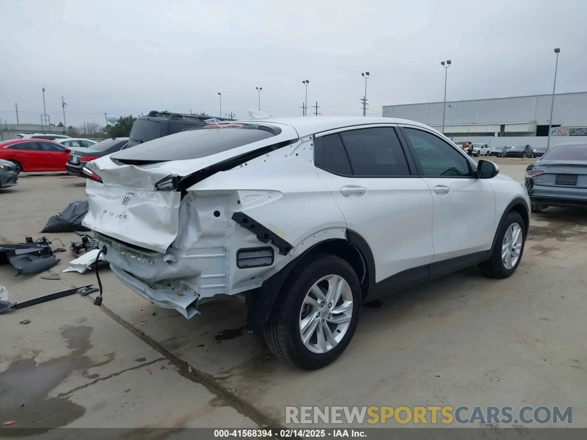 4 Photograph of a damaged car KL47LAE21RB015625 BUICK ENVISTA 2024
