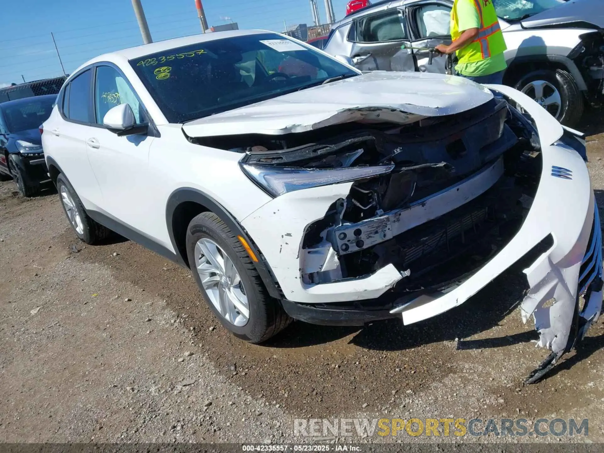 1 Photograph of a damaged car KL47LAE22RB144232 BUICK ENVISTA 2024