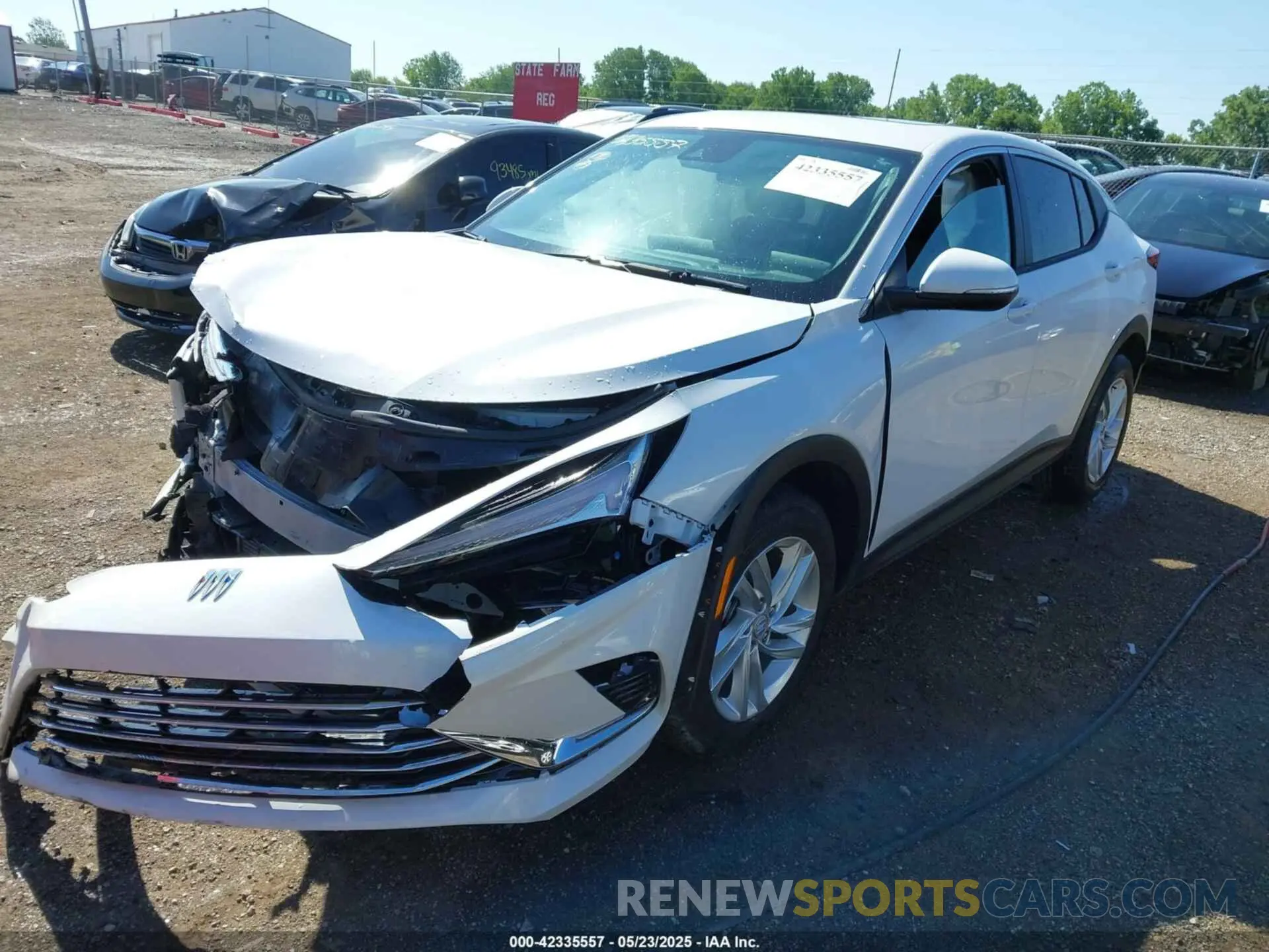 2 Photograph of a damaged car KL47LAE22RB144232 BUICK ENVISTA 2024