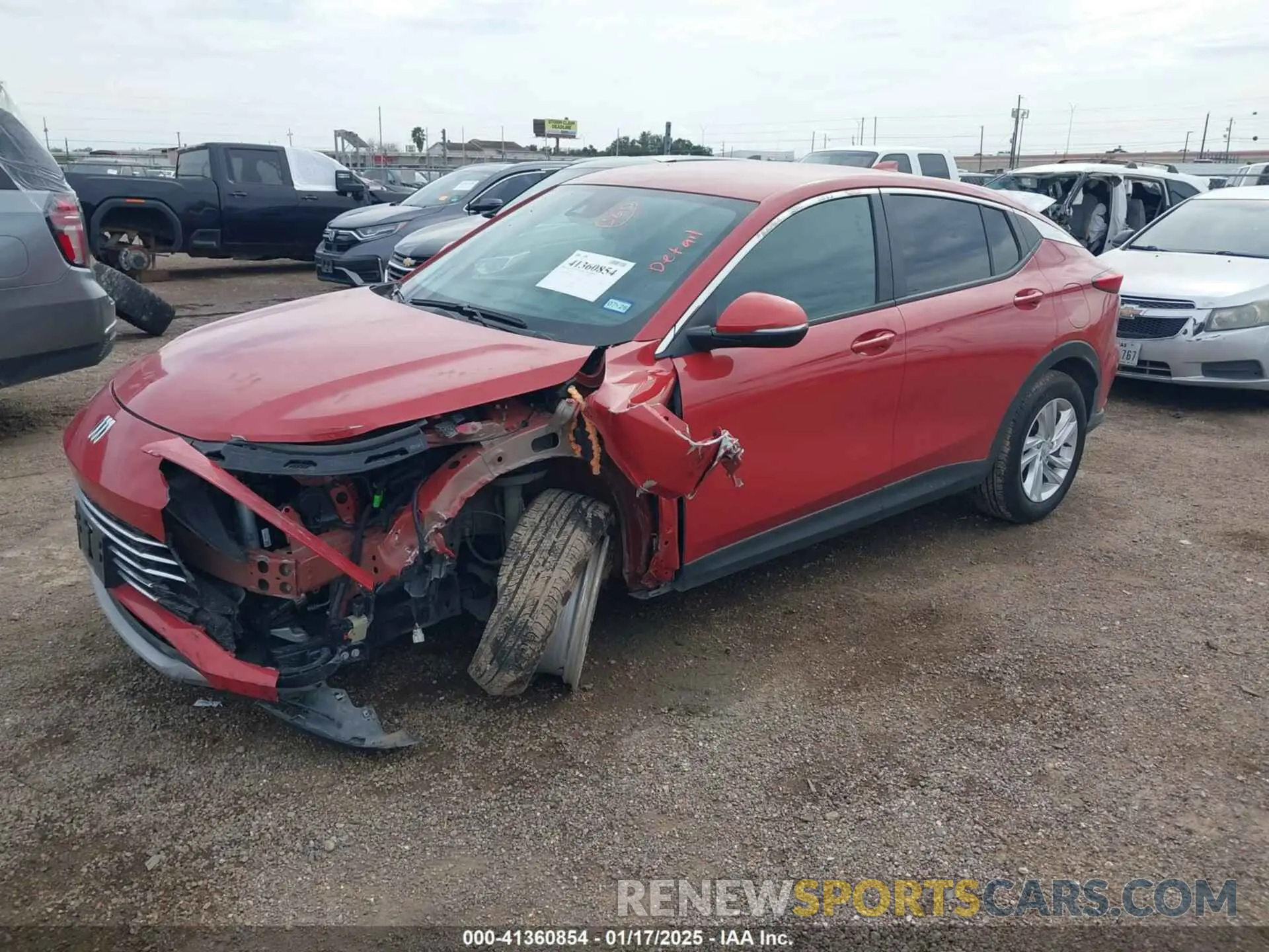 2 Photograph of a damaged car KL47LAE23RB162450 BUICK ENVISTA 2024
