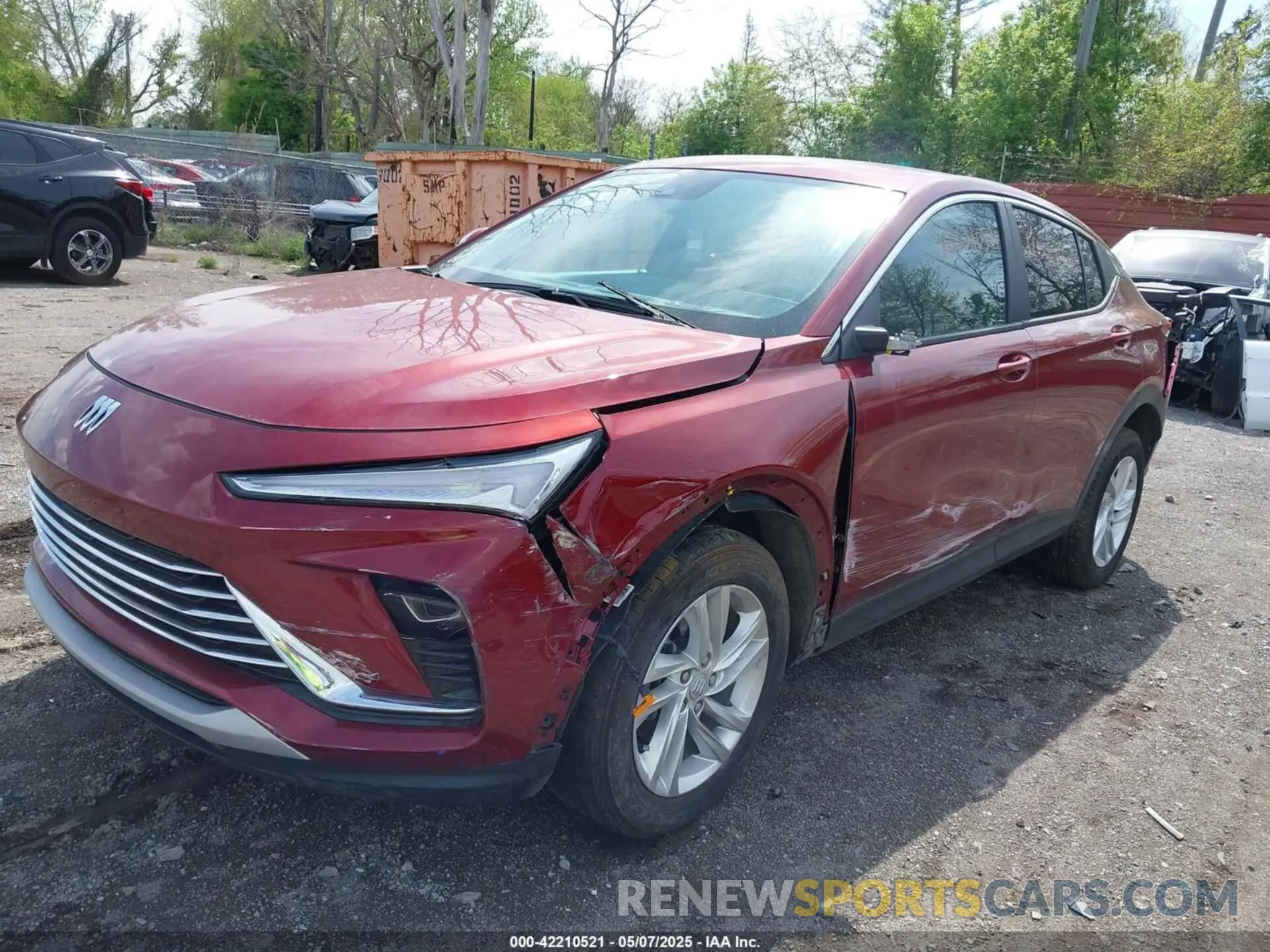 2 Photograph of a damaged car KL47LAE26RB050239 BUICK ENVISTA 2024
