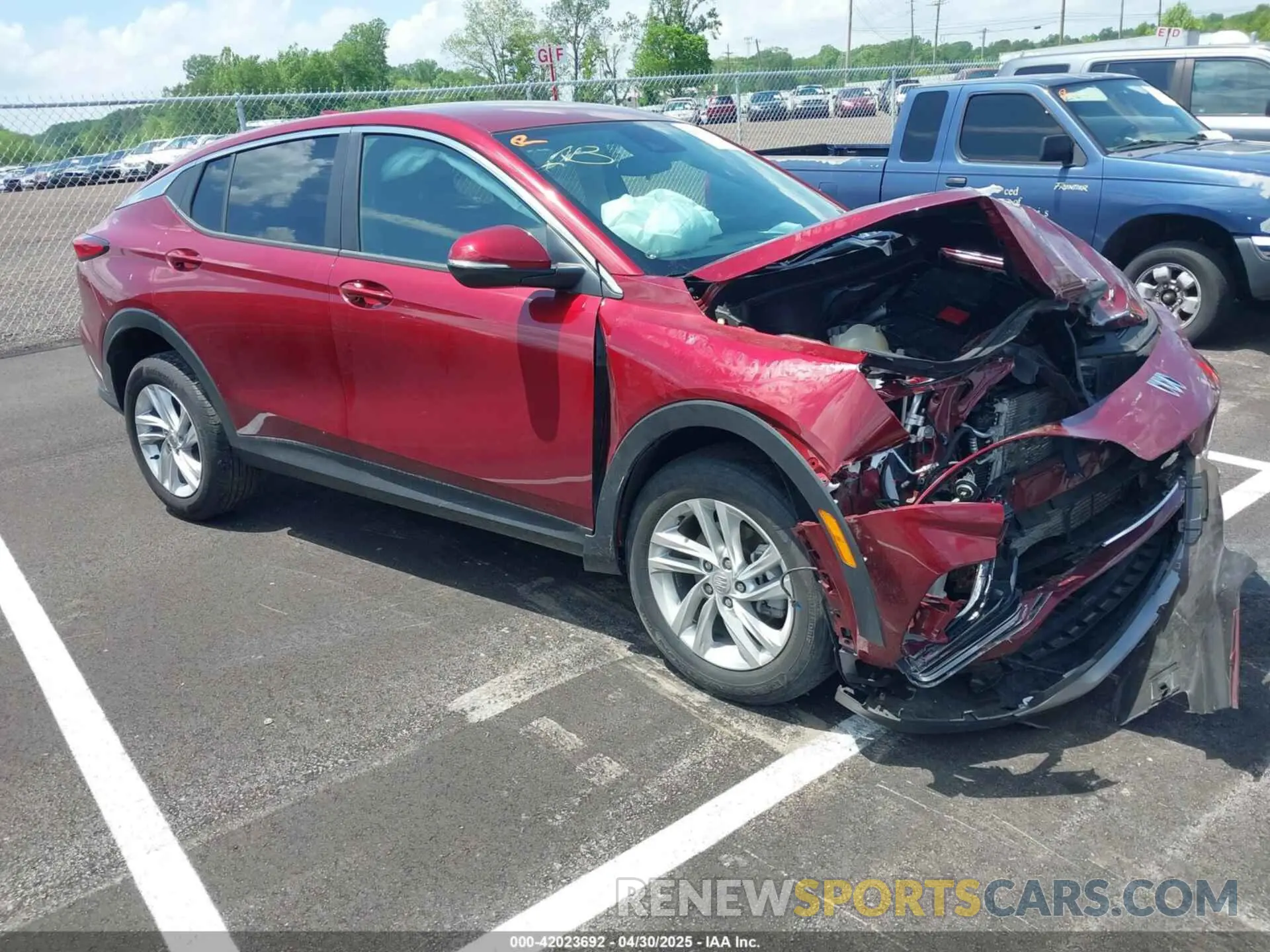 1 Photograph of a damaged car KL47LAE29RB134295 BUICK ENVISTA 2024